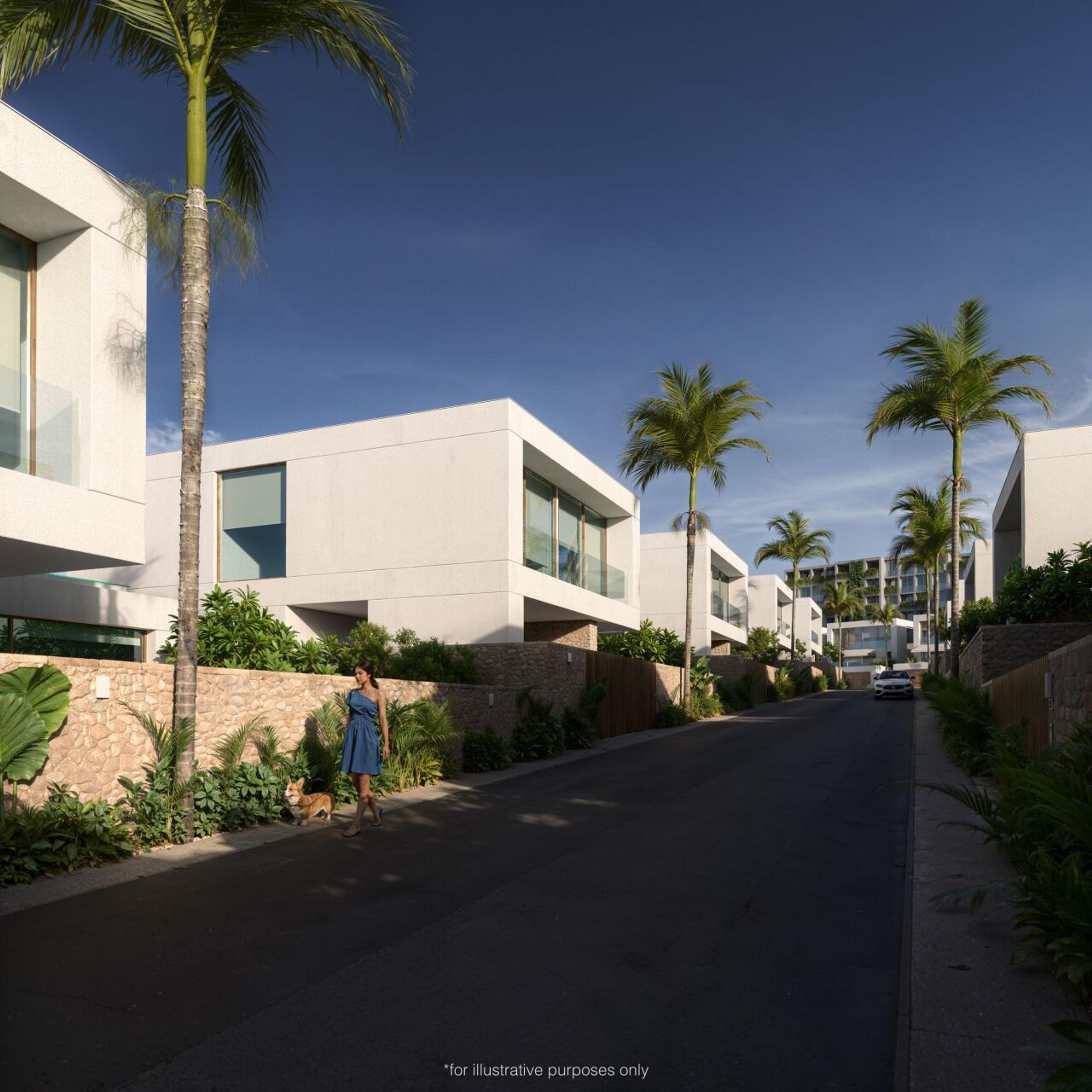 Moderna villa com piscina, 3 quartos e 5 casas de banho — Thalang — 2