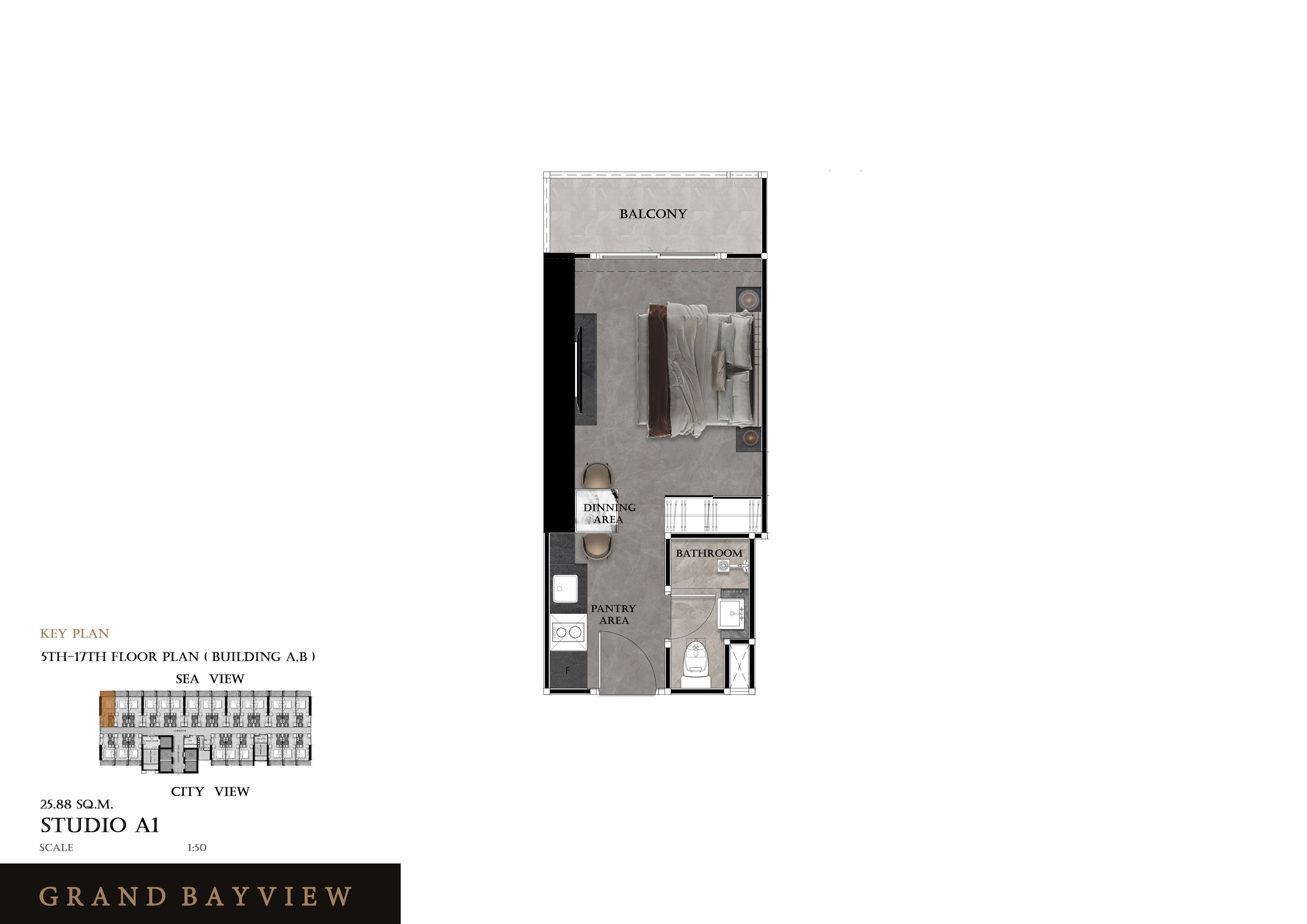 SO Origin Pattaya — Monolocale — Sukhumvit, Pattaya — 4