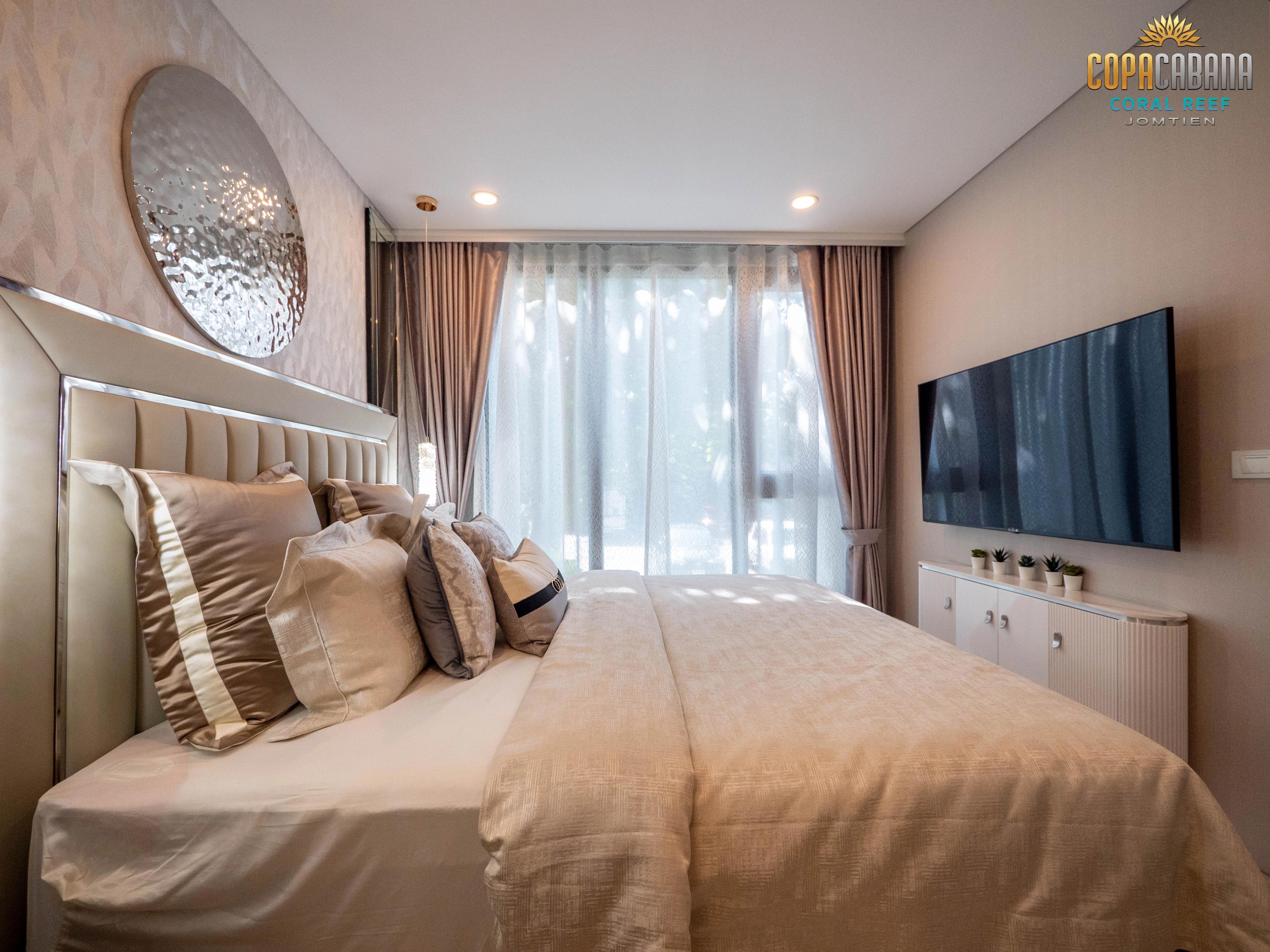 Copacabana Coral Reef — 1 sovrum + Pool T18 — Jomtien, Pattaya — 2