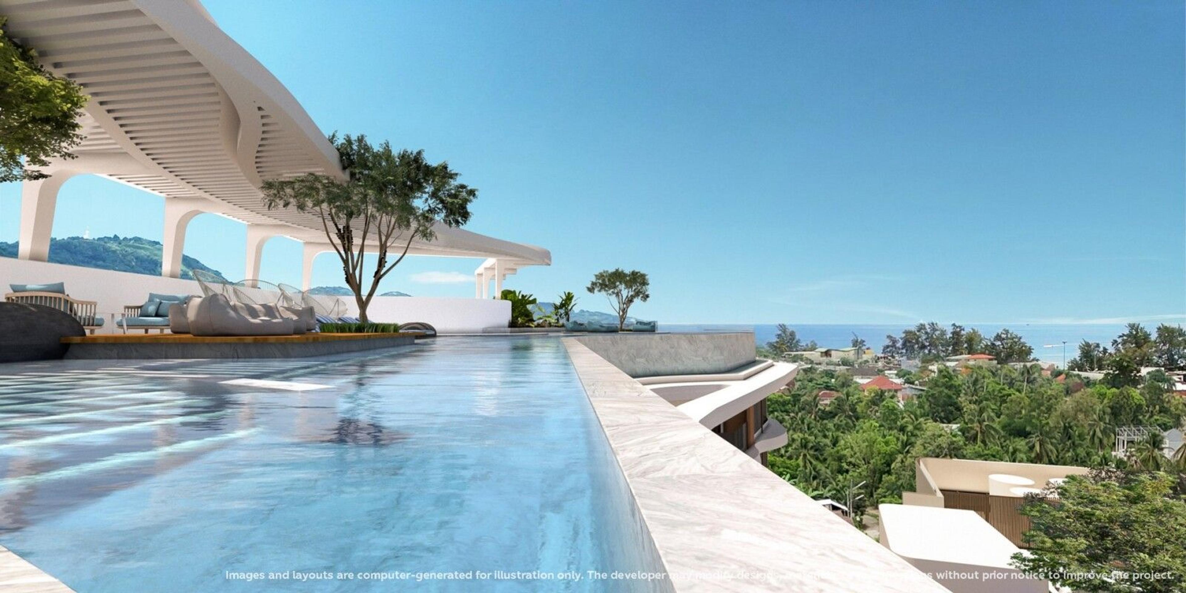 1 bedroom apartment 250 m from Karon beach — Karon, Mueang Phuket — 9