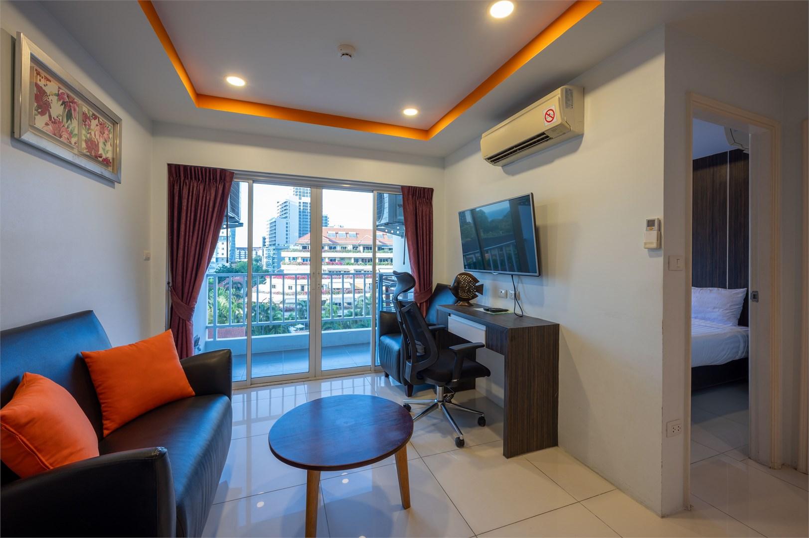 New Nordic Suites 5 706 - Monolocale con Camera da Letto — Pratumnak, Pattaya — 1