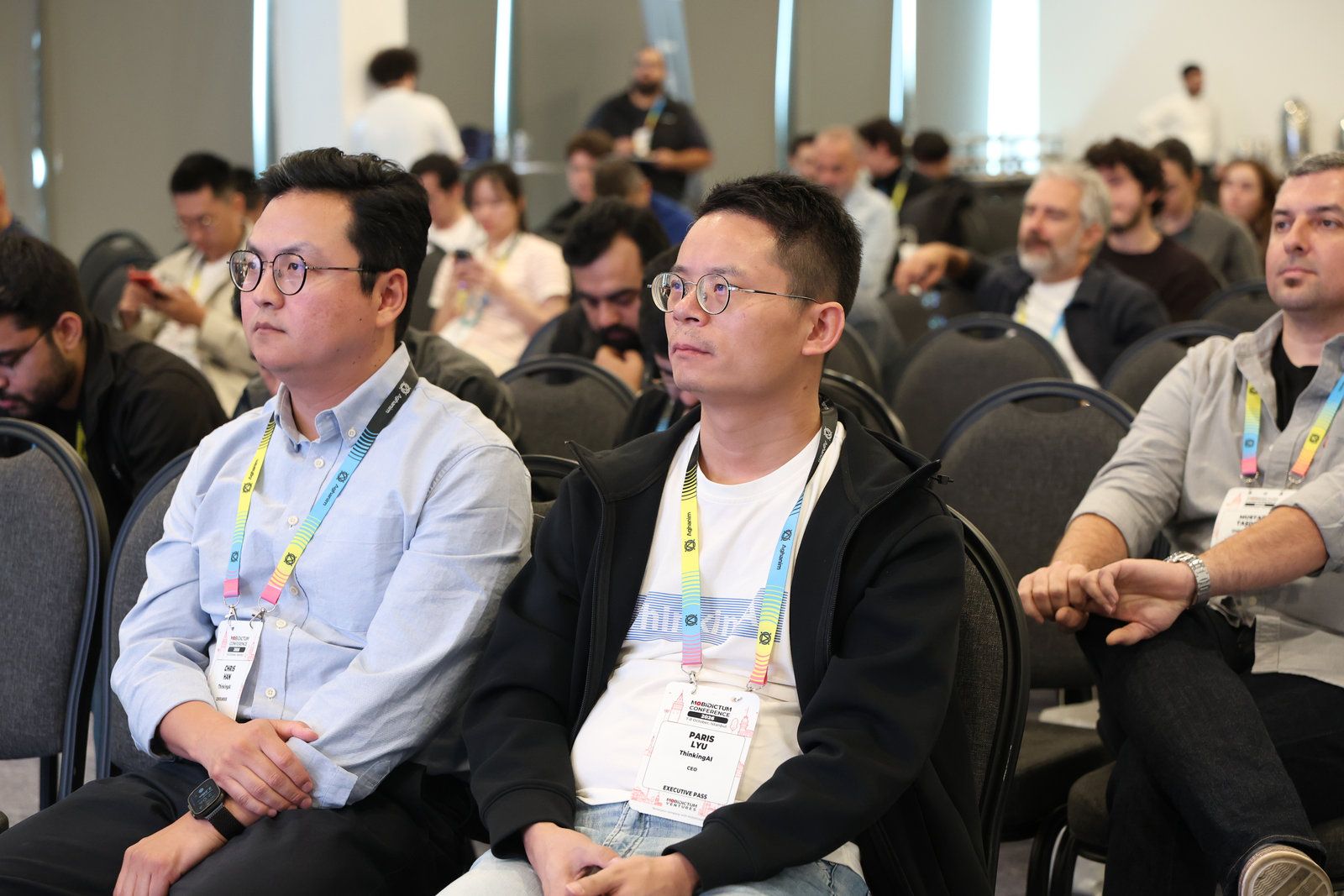 Chris Han and Paris Lyu