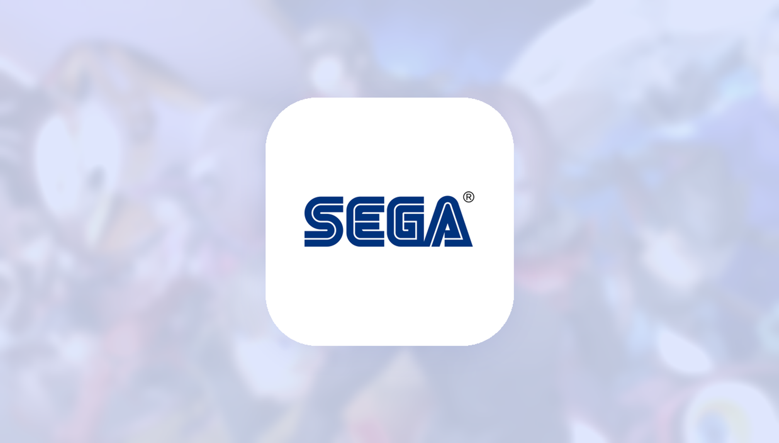 SEGA logo on a softened Persona5: The Phantom X background