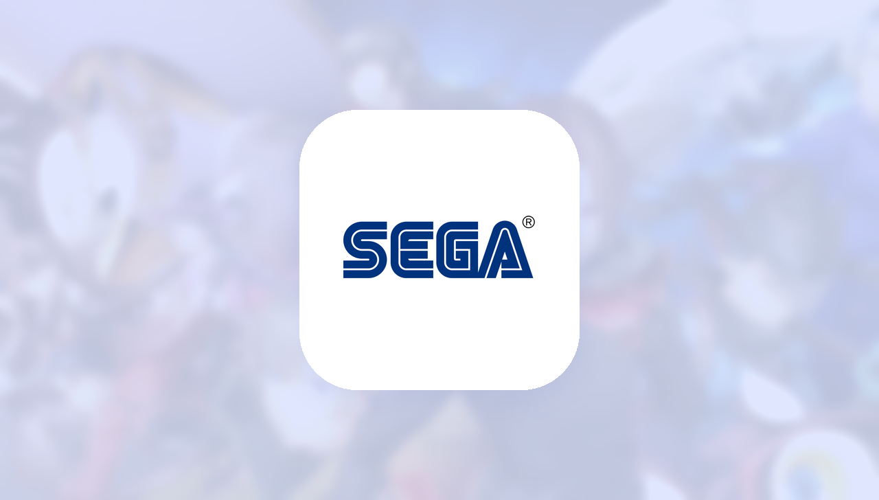 SEGA logo on a softened Persona5: The Phantom X background