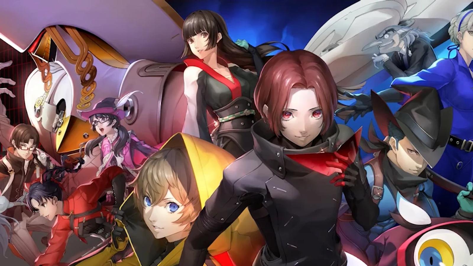 Persona5: The Phantom X key art