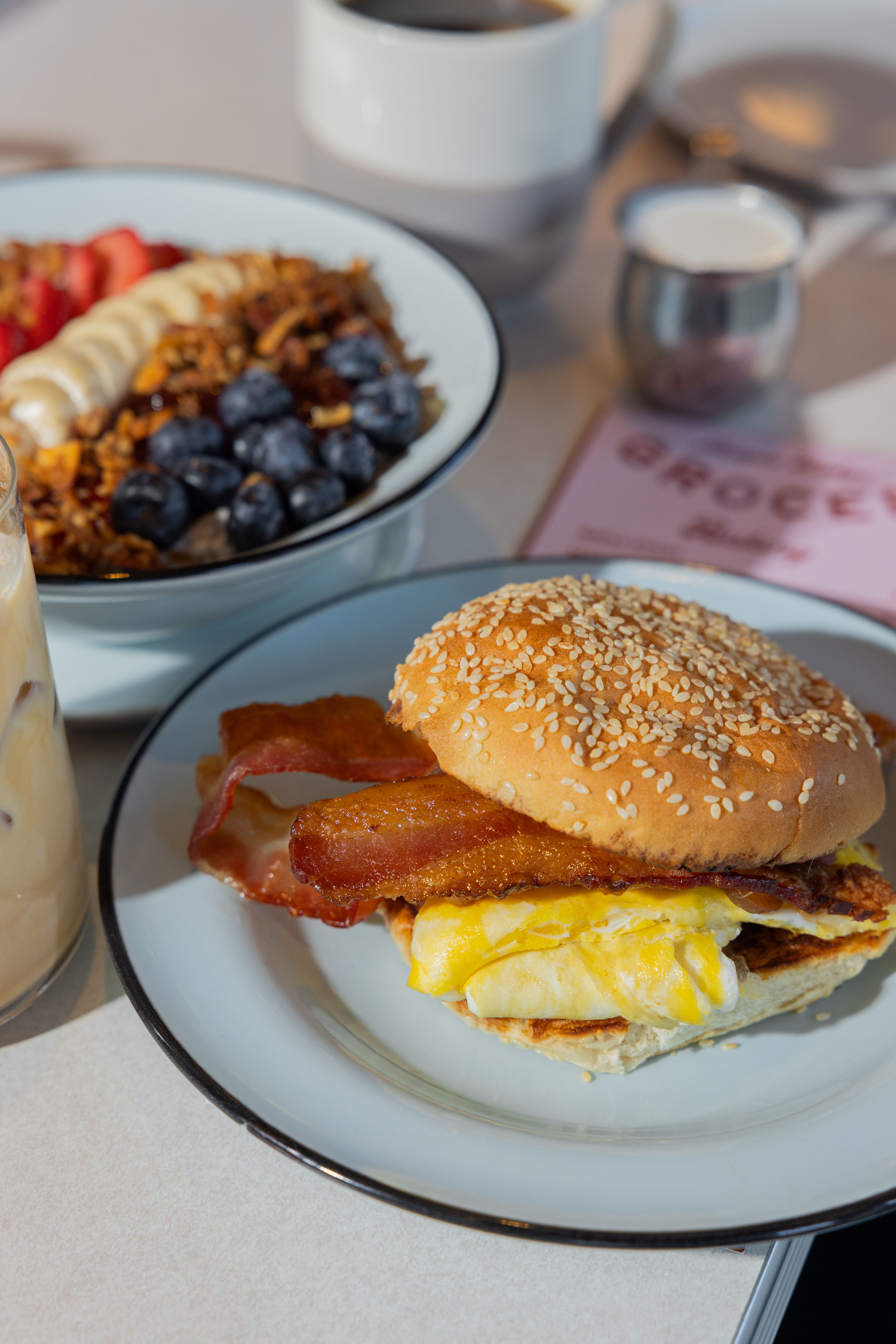 breakfast sandwich
