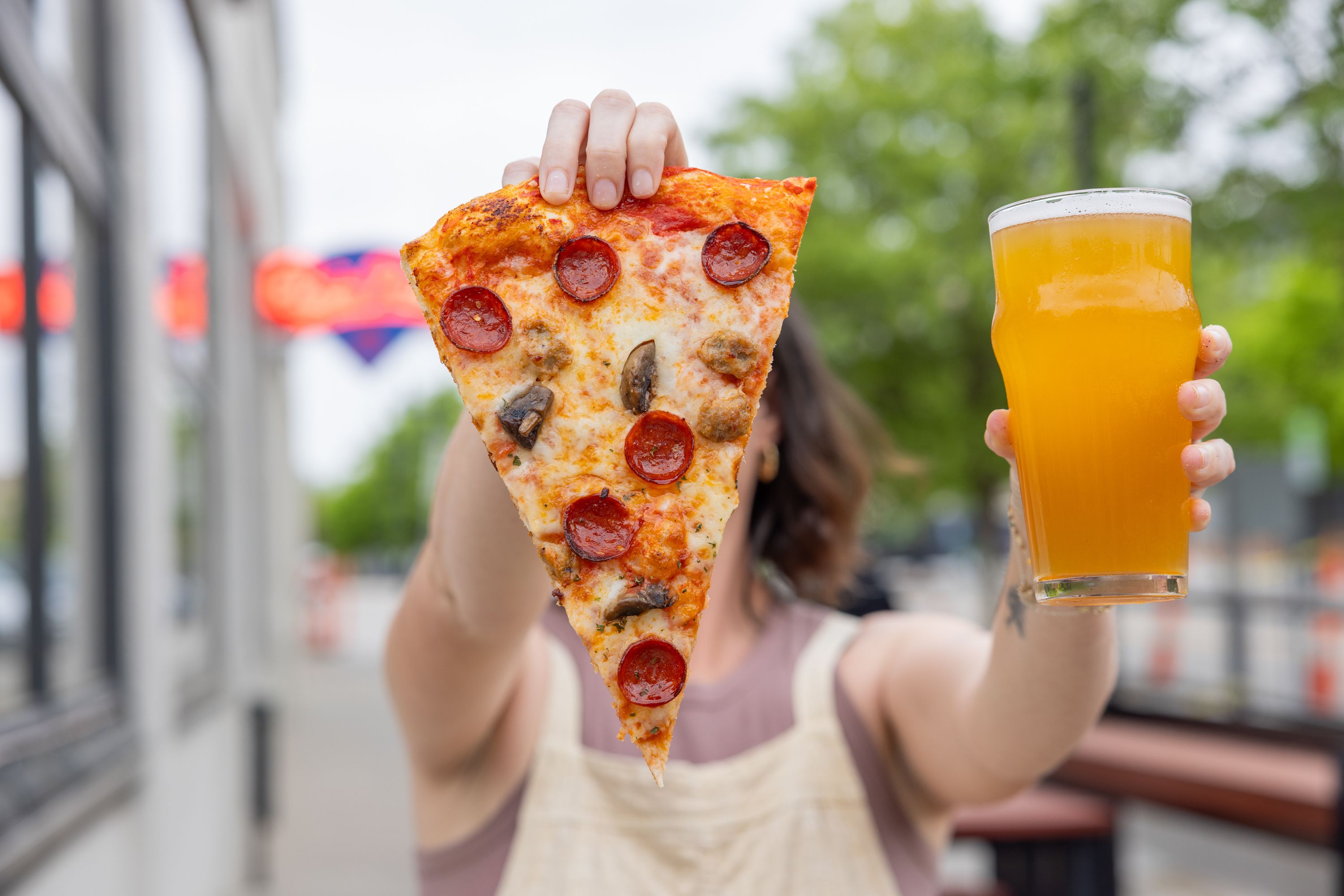 Beer and Pizza