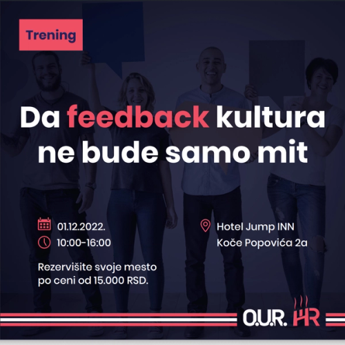 Da feedback kultura ne bude samo mit