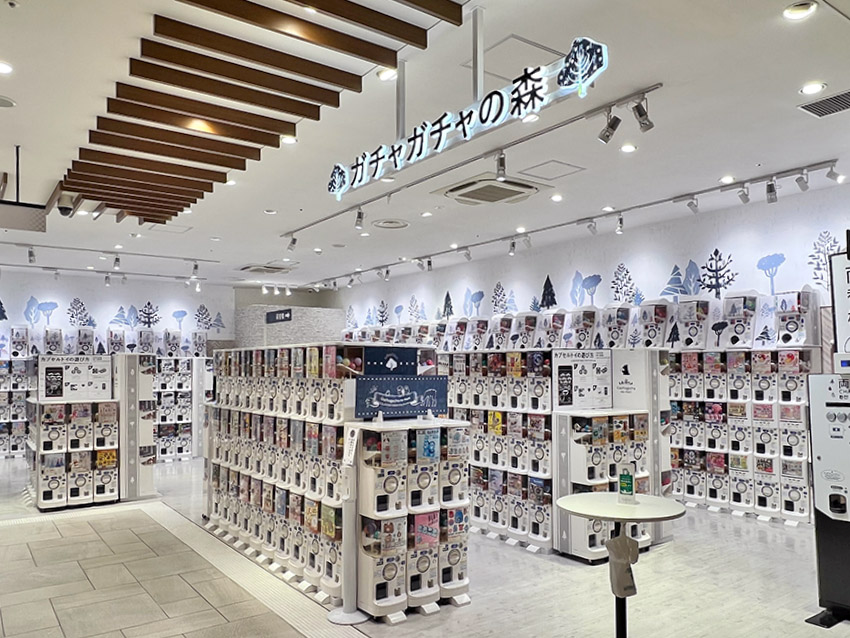 ガチャガチャの森