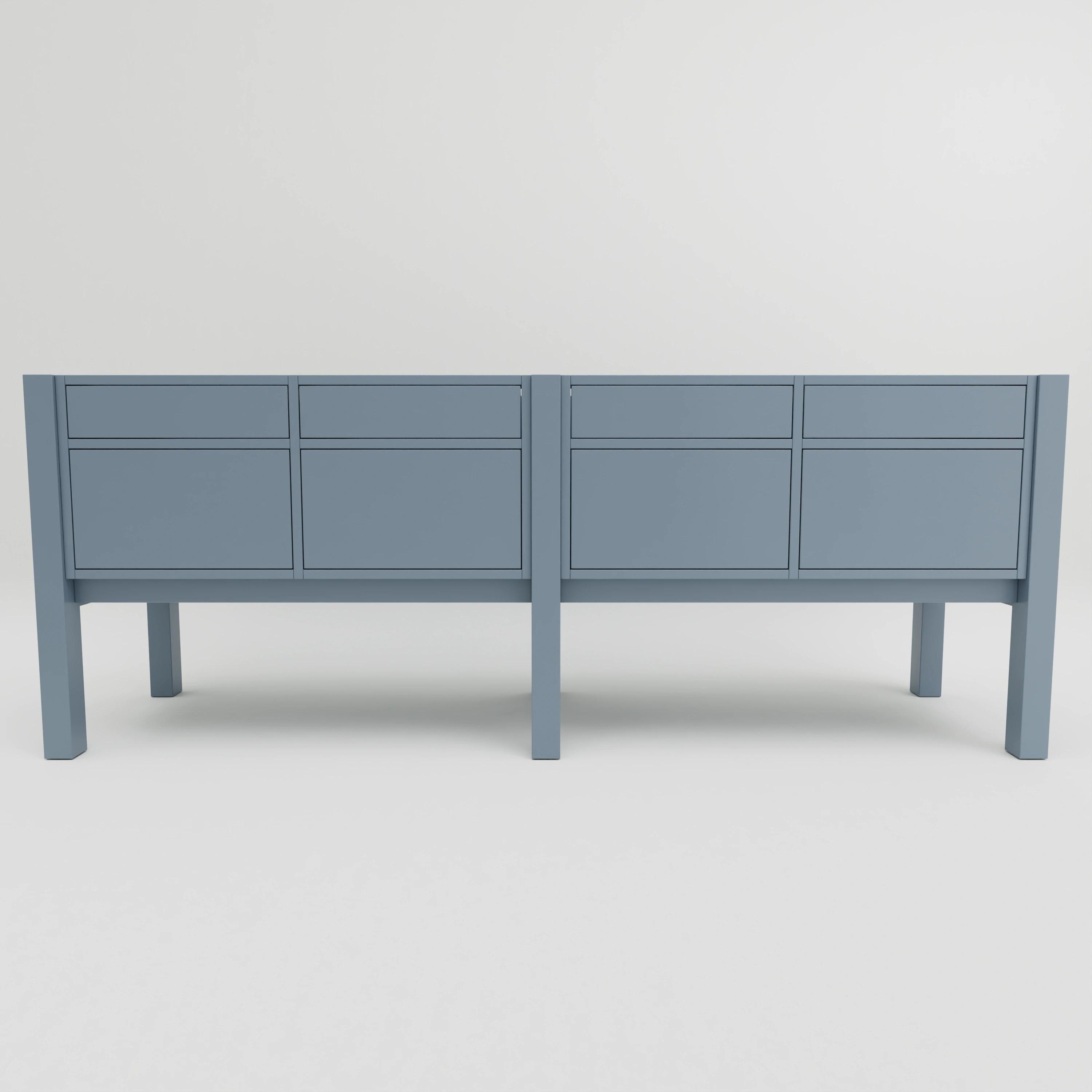 KI2330-600: Freestanding kitchen island with eight solid oak drawers.