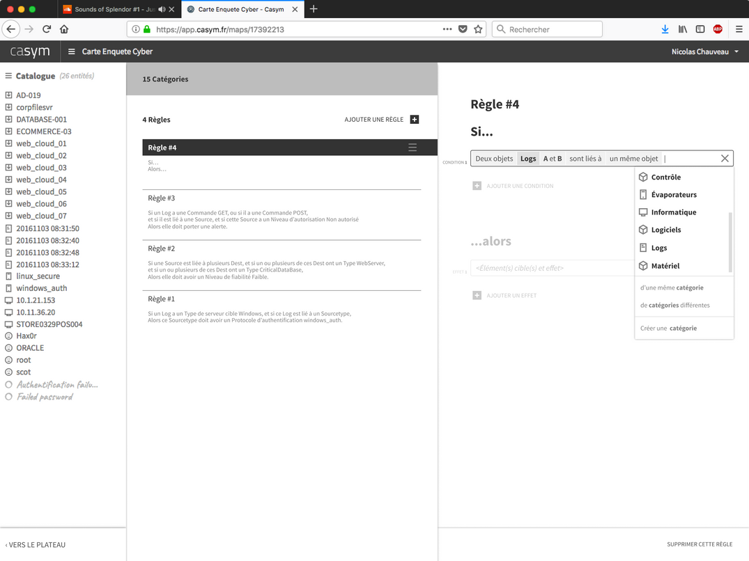 Ontologie et règles métier pour l'analyse systémique