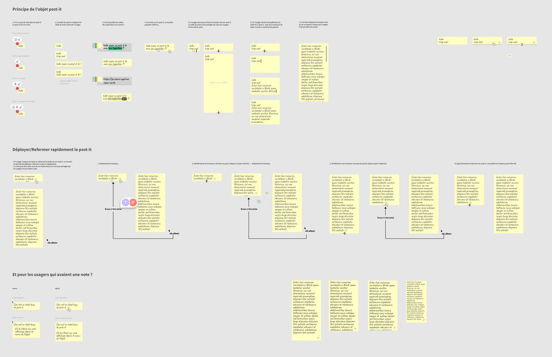 Design system, UX design, specfications pour le développement