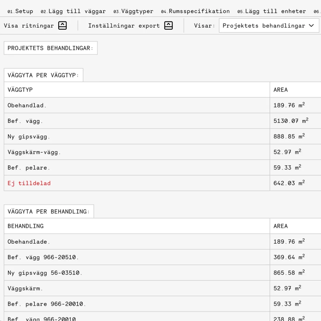 Exportera data