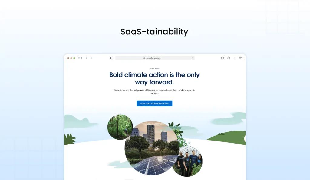 Saas Tainability