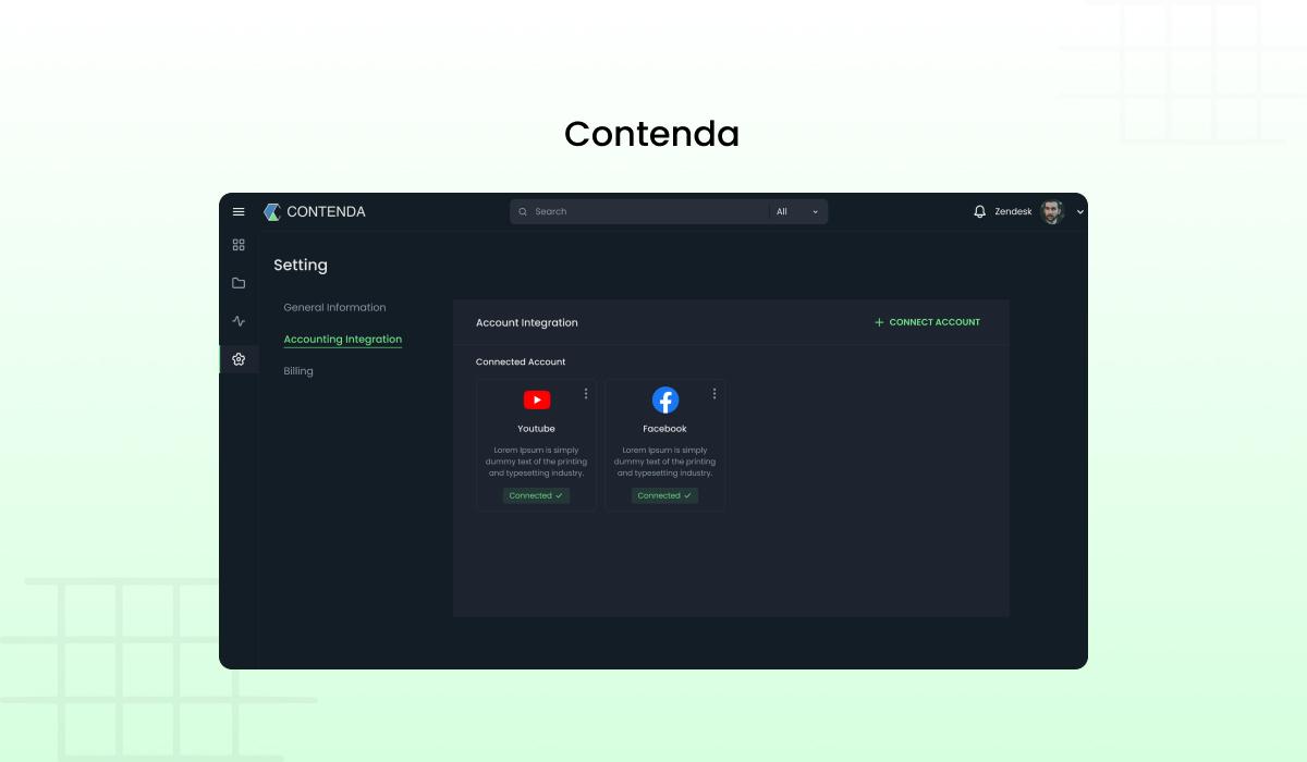 Contenda product