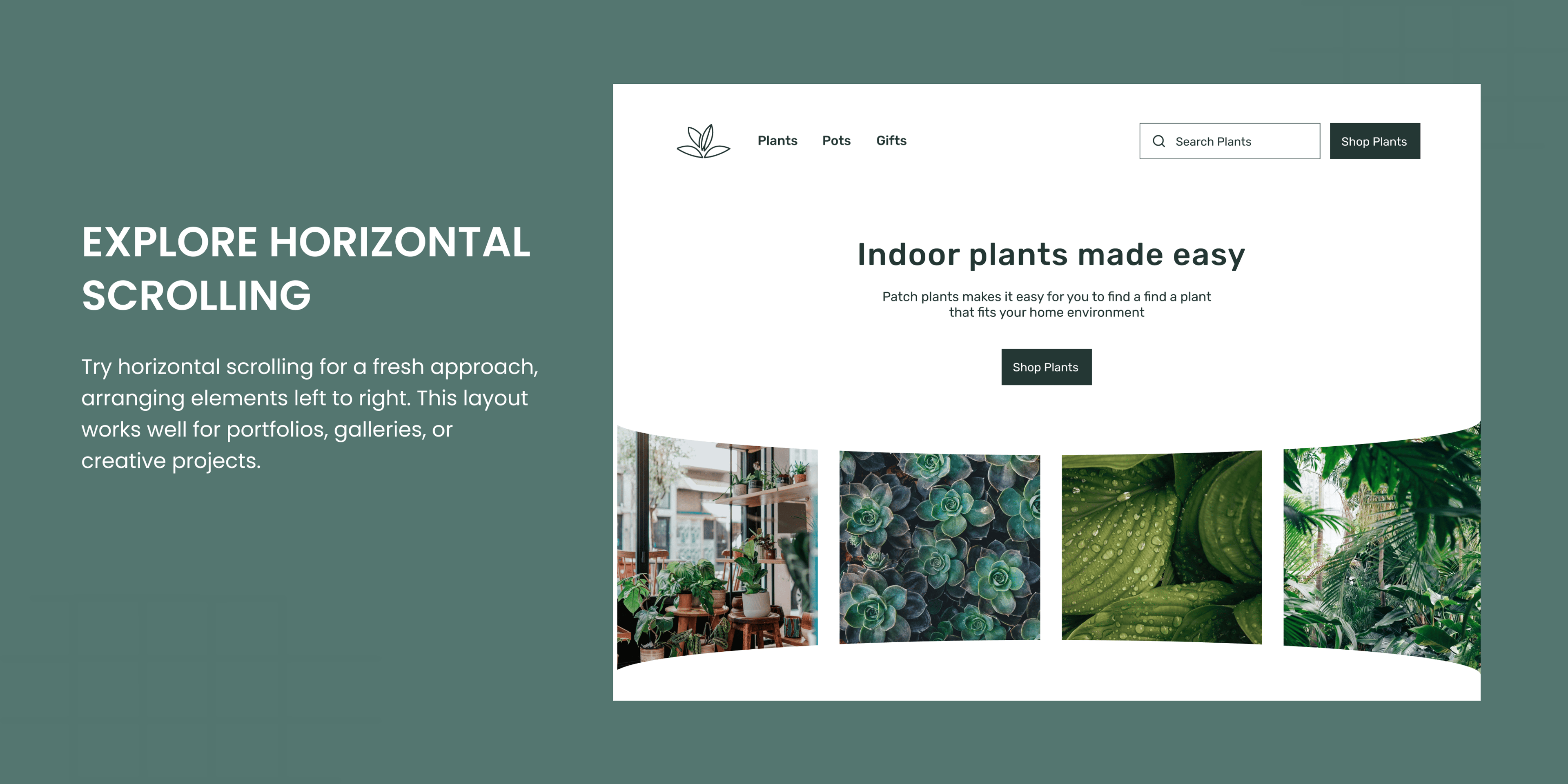 Explore Horizontal Scrolling