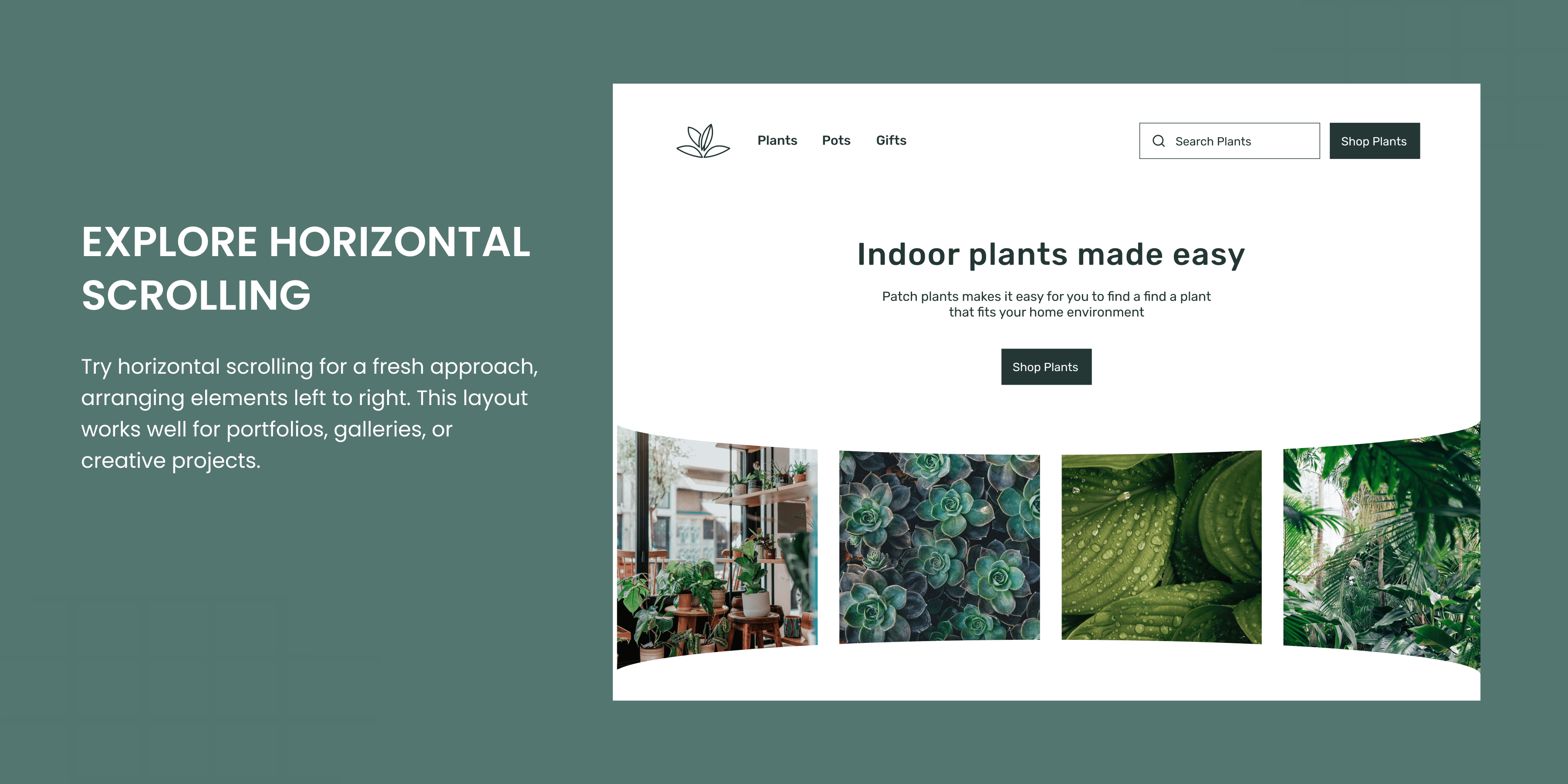 Explore Horizontal Scrolling