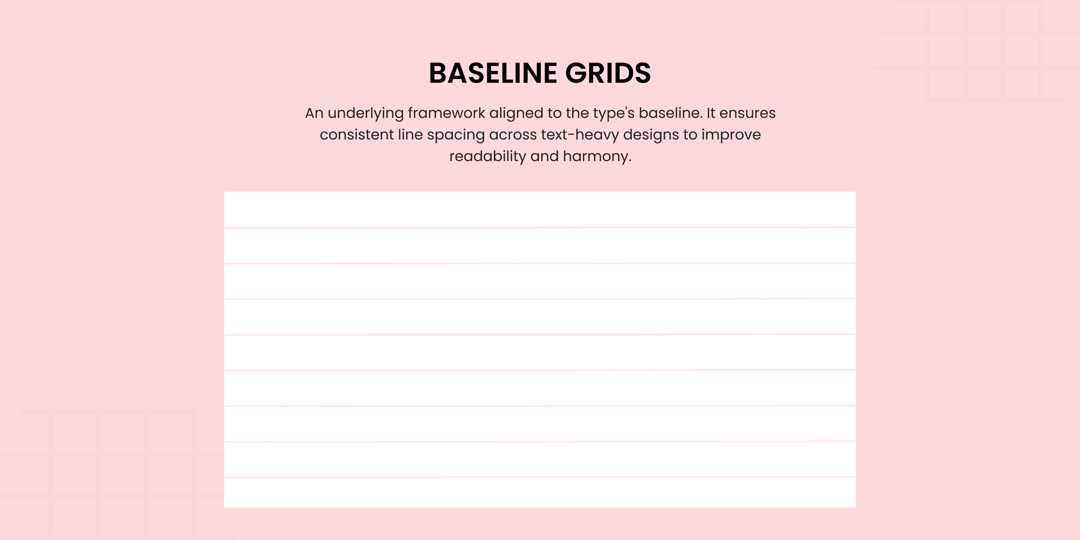 Baseline Grids