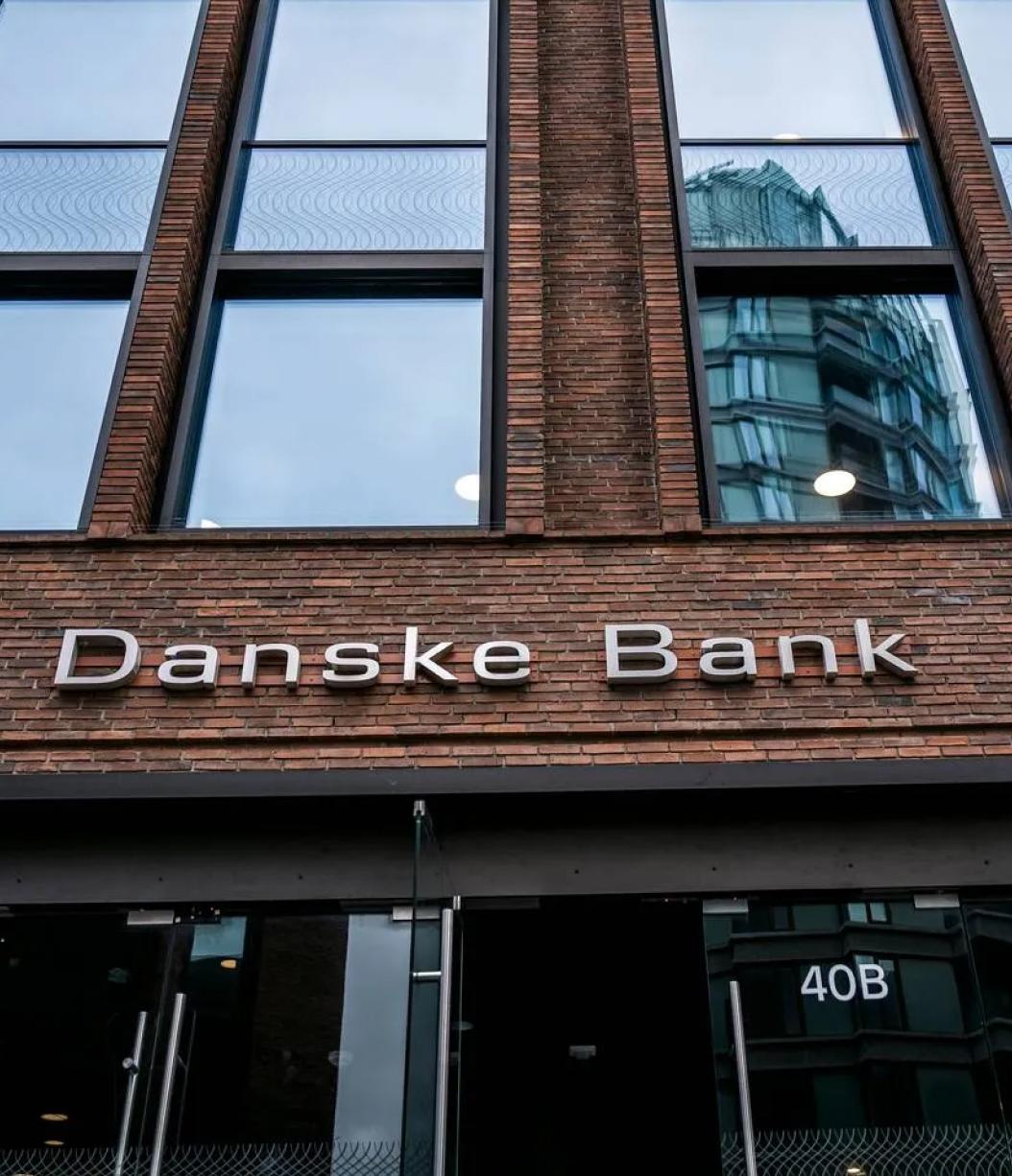 danske bank office entrance