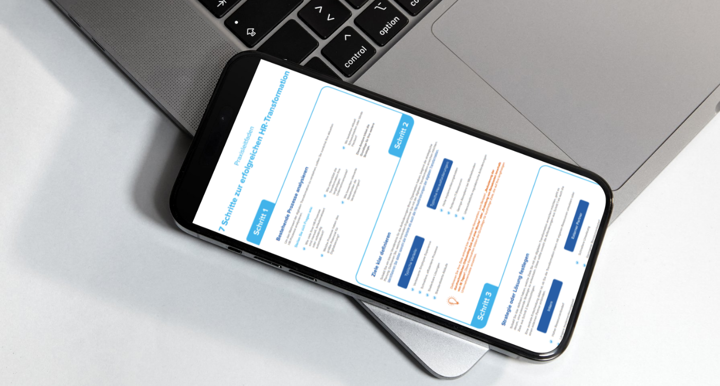 HR-Transformation erfolgreich umsetzen: 7 Schritte für mehr Effizienz und Wachstum