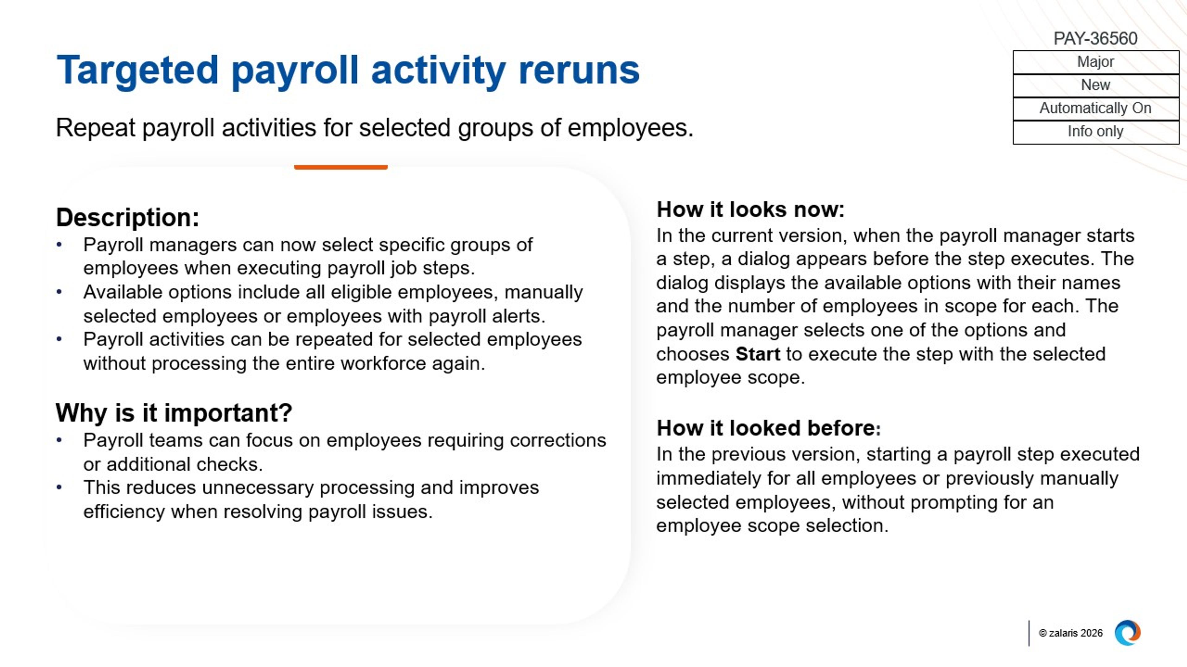SAP SuccessFactors Employee Central Payroll