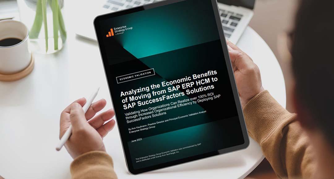ESG report: The economic benefits of migrating to the cloud with SAP SuccessFactors