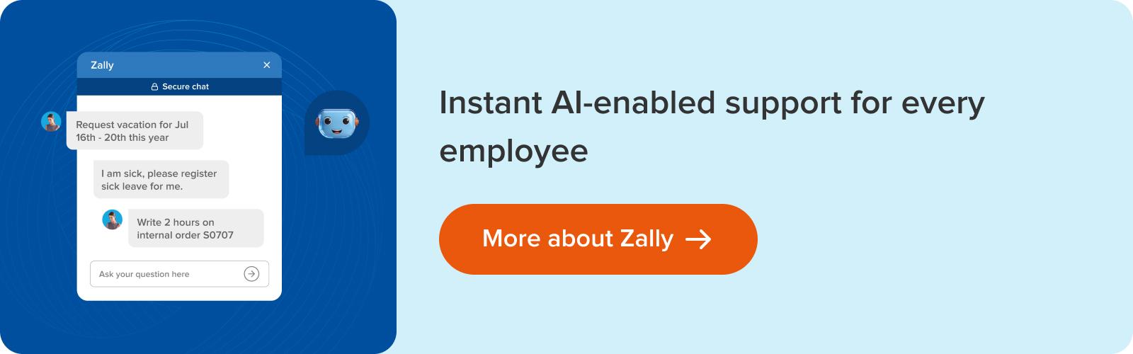 Instant AI-enabled support for every employee