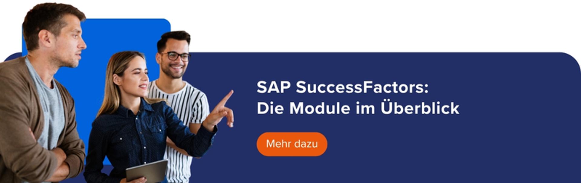 Mehr zum Thema: SAP SuccessFactors Module