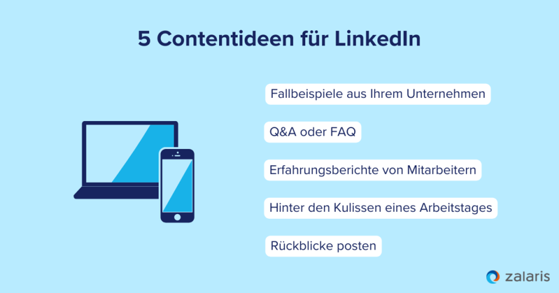Contentideen für LinkedIn