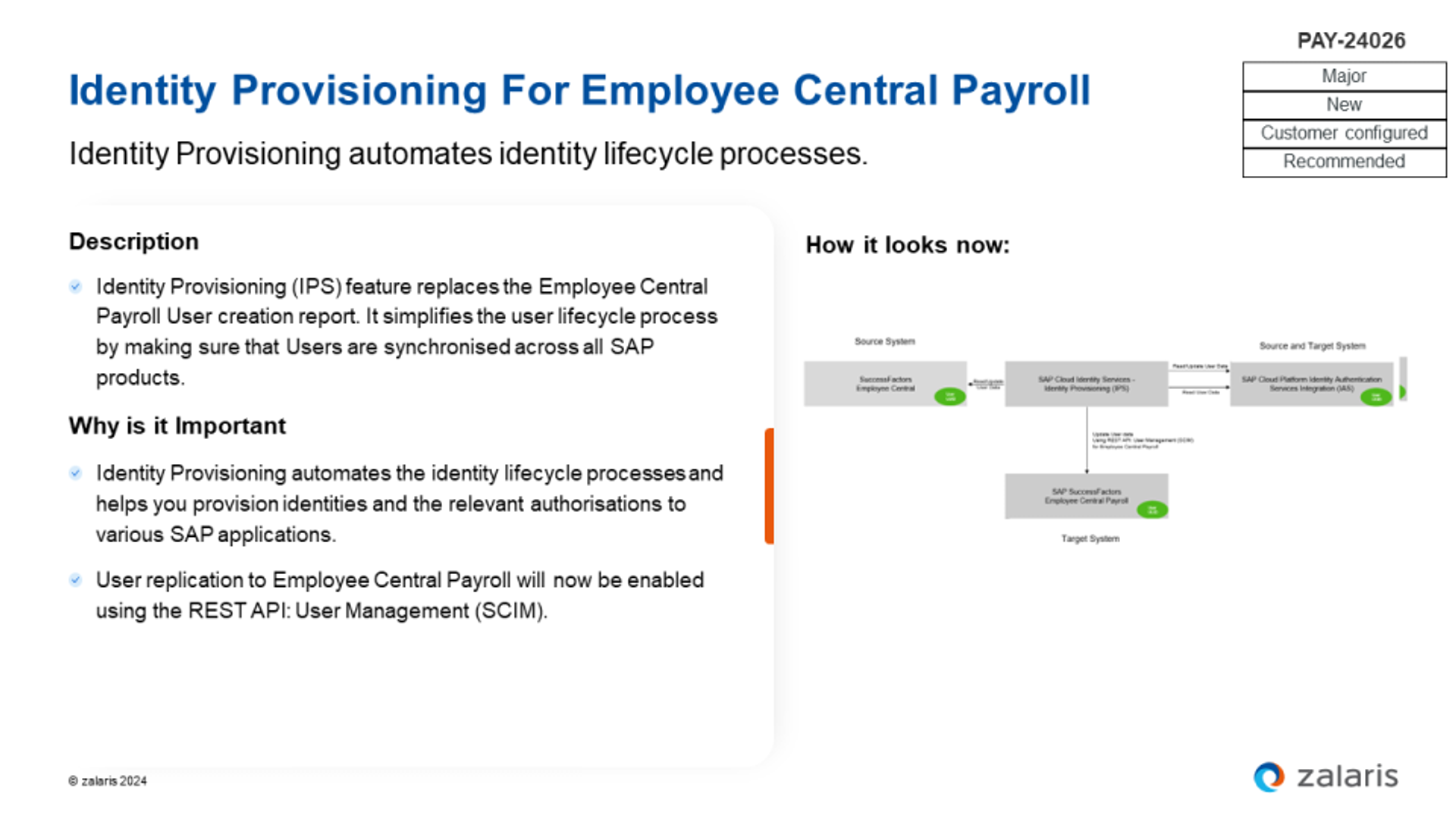 SAP SuccessFactors Employee Central Payroll