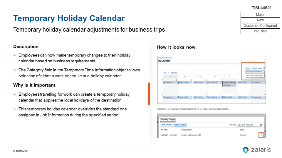 SAP SuccessFactors Time Management System