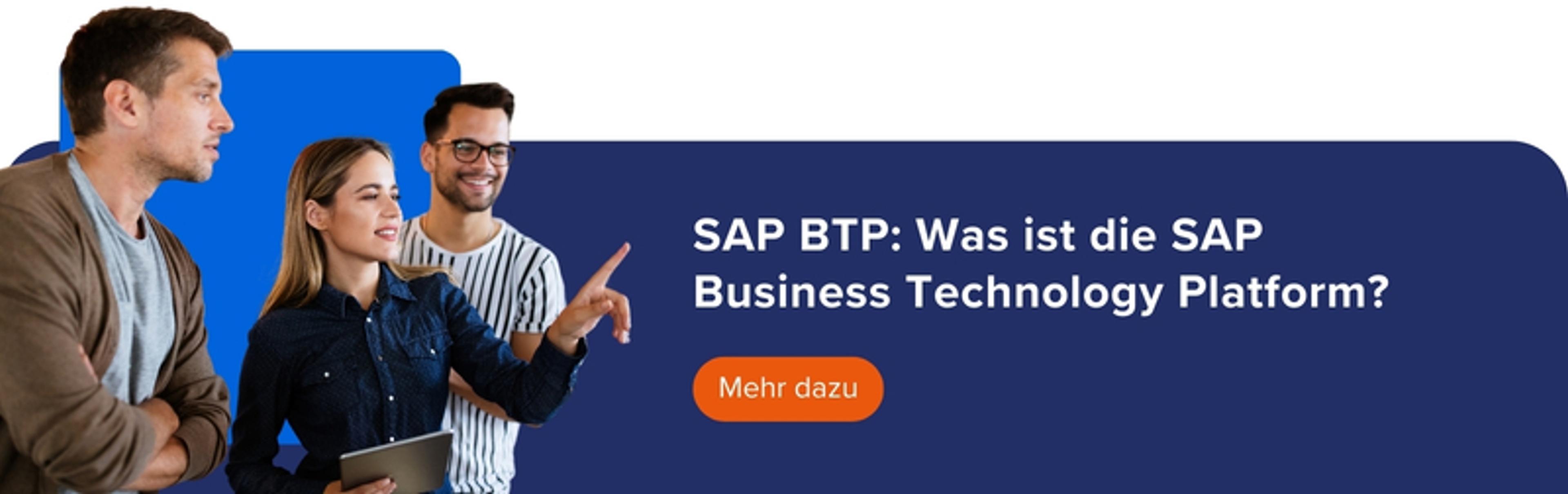 Mehr zum Thema SAP BTP