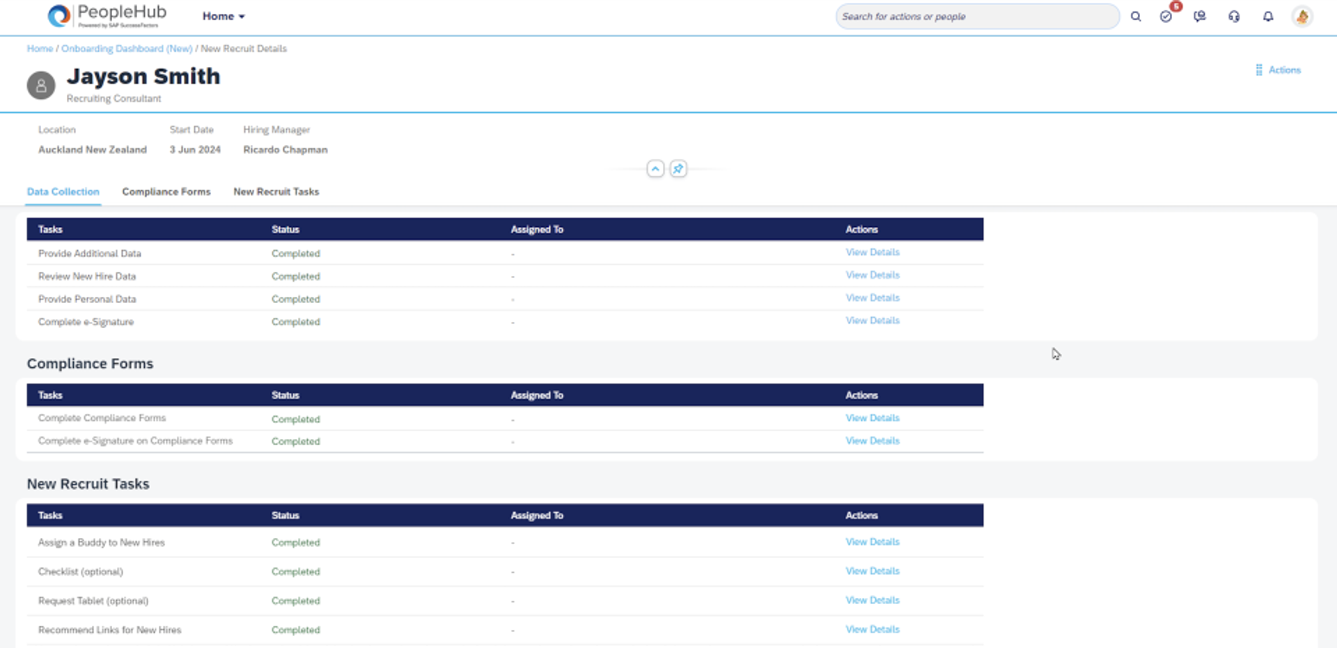 automatyzacja procesów w SAP SF obraz