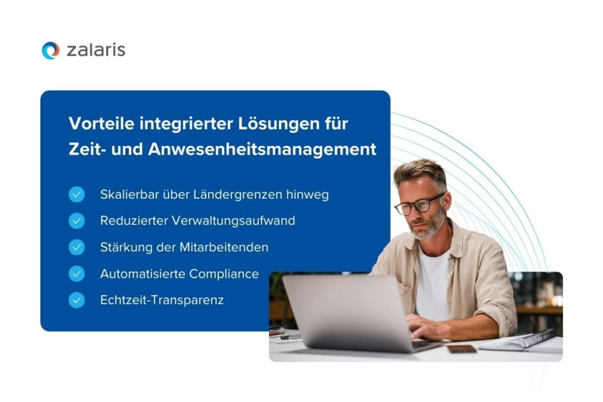 Vorteile integrierter Lösungen für Zeit- und Abwesenheitsmanagement