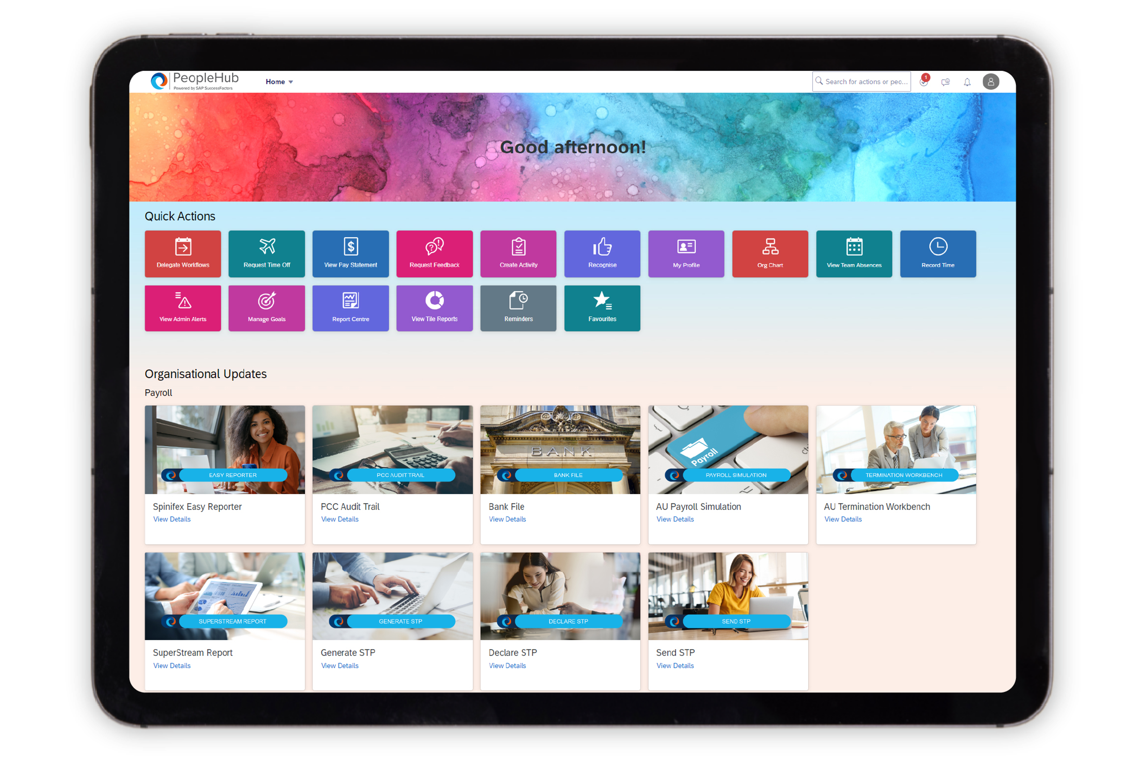 SAP SuccessFactors HCM Suite Image
