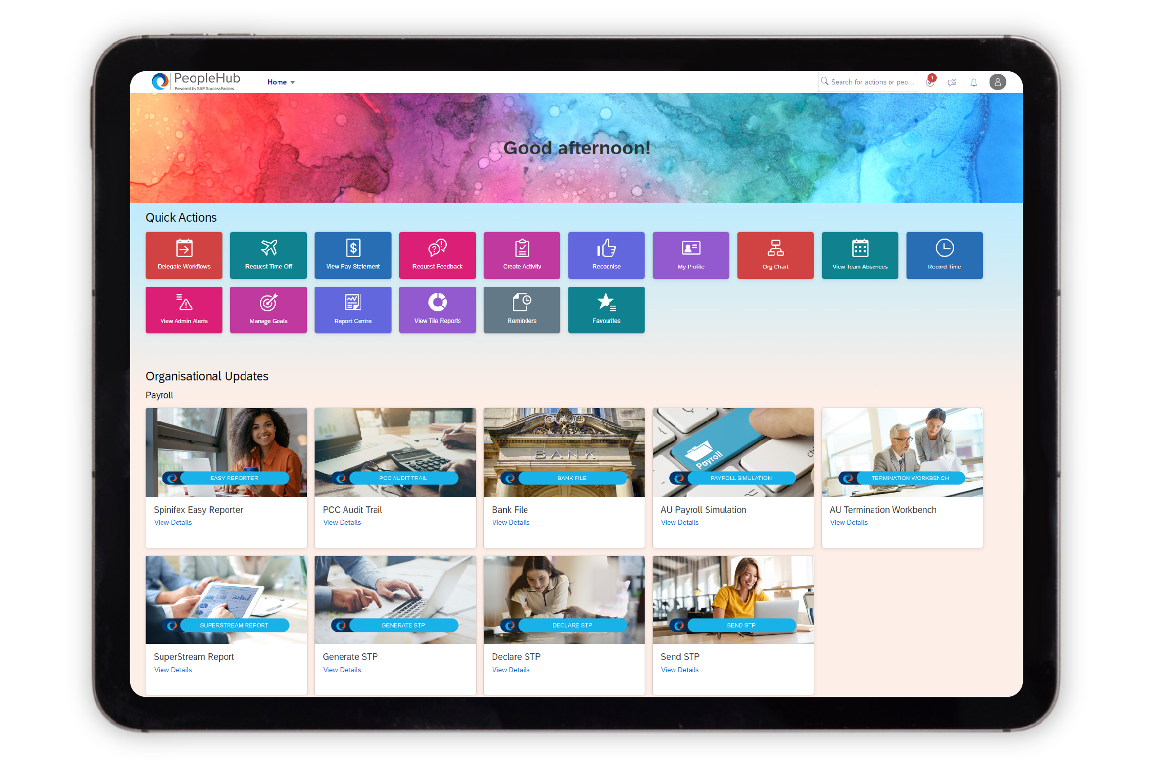 SAP SuccessFactors HCM Suite Image