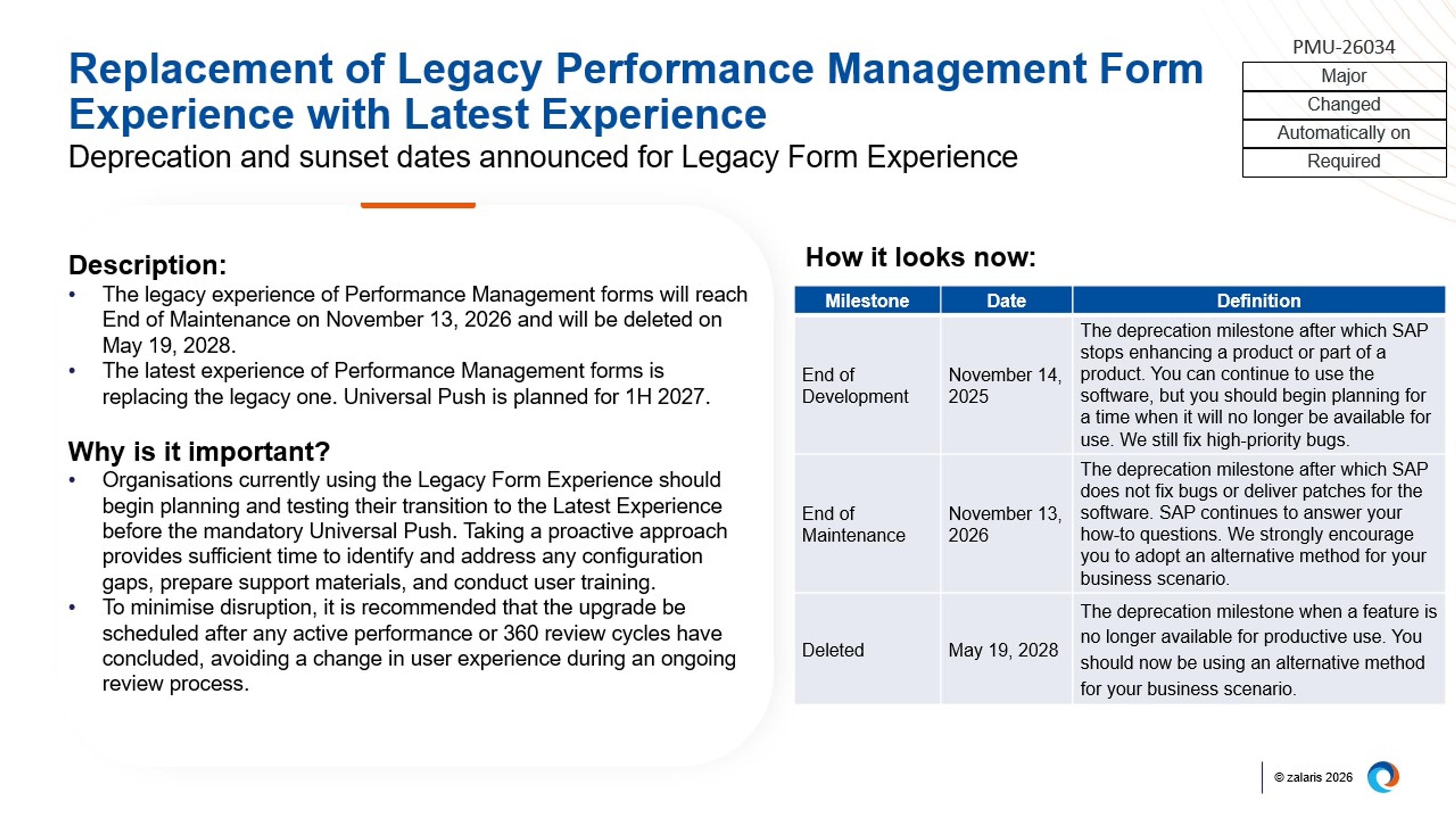 SAP SF Performance & Goals
