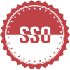 Enterprise authentication standards supported out of the box.