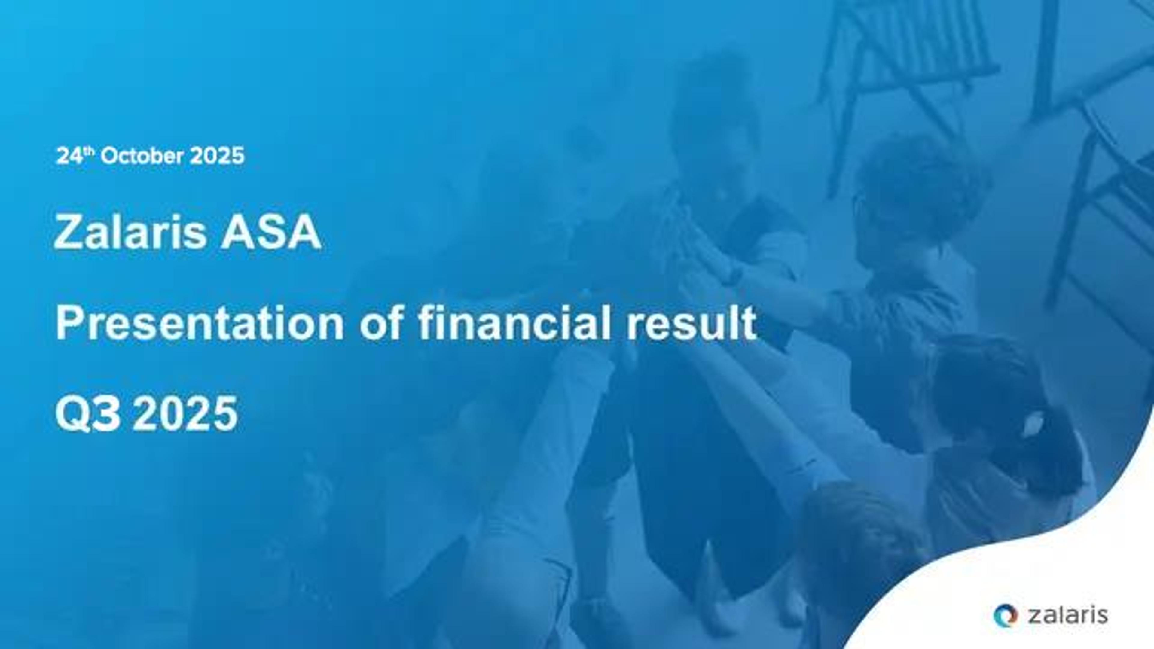 IR Zalaris ASA