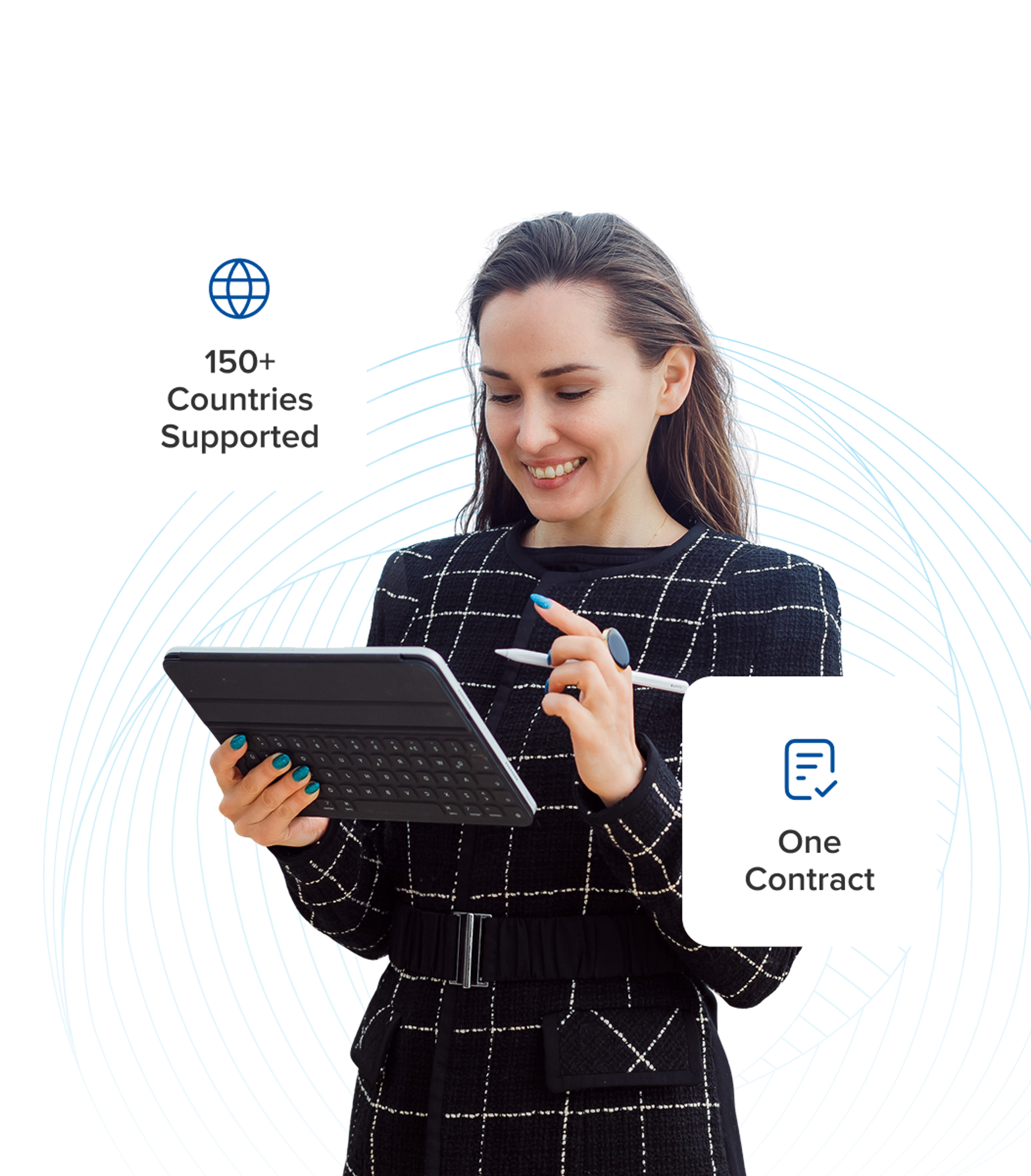 Global control without local complexity