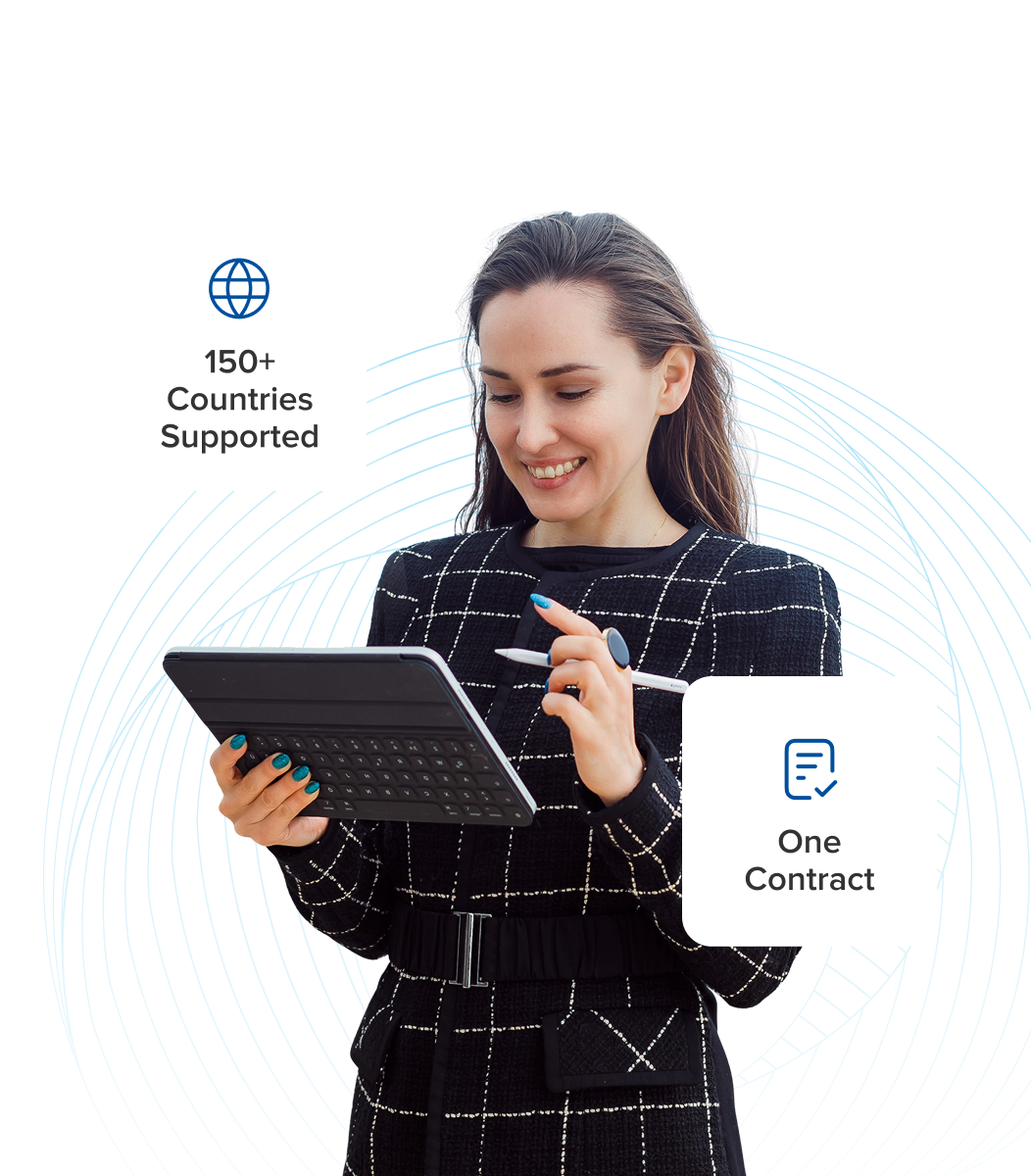Global control without local complexity