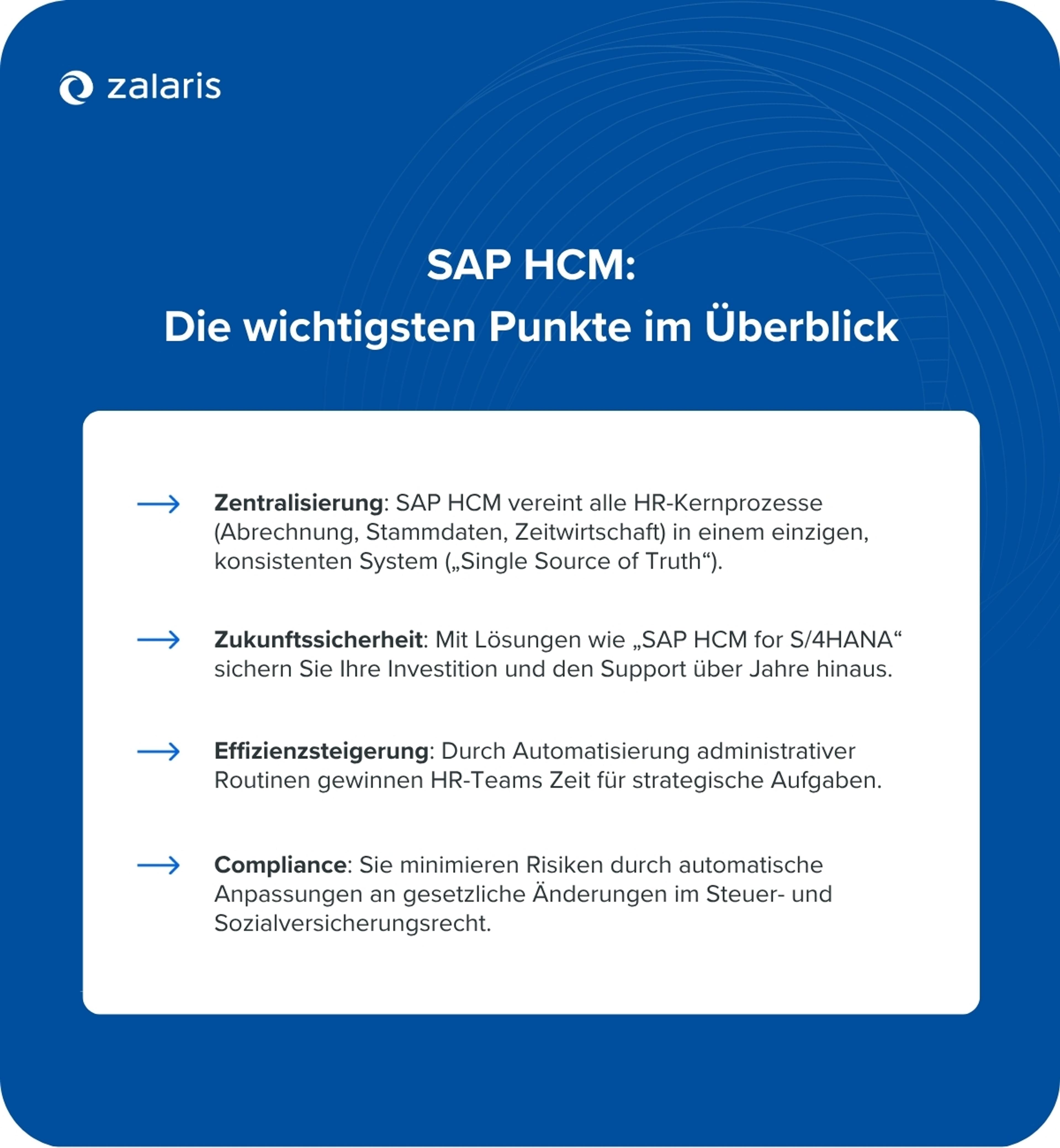 SAP HCM: Ein Überblick