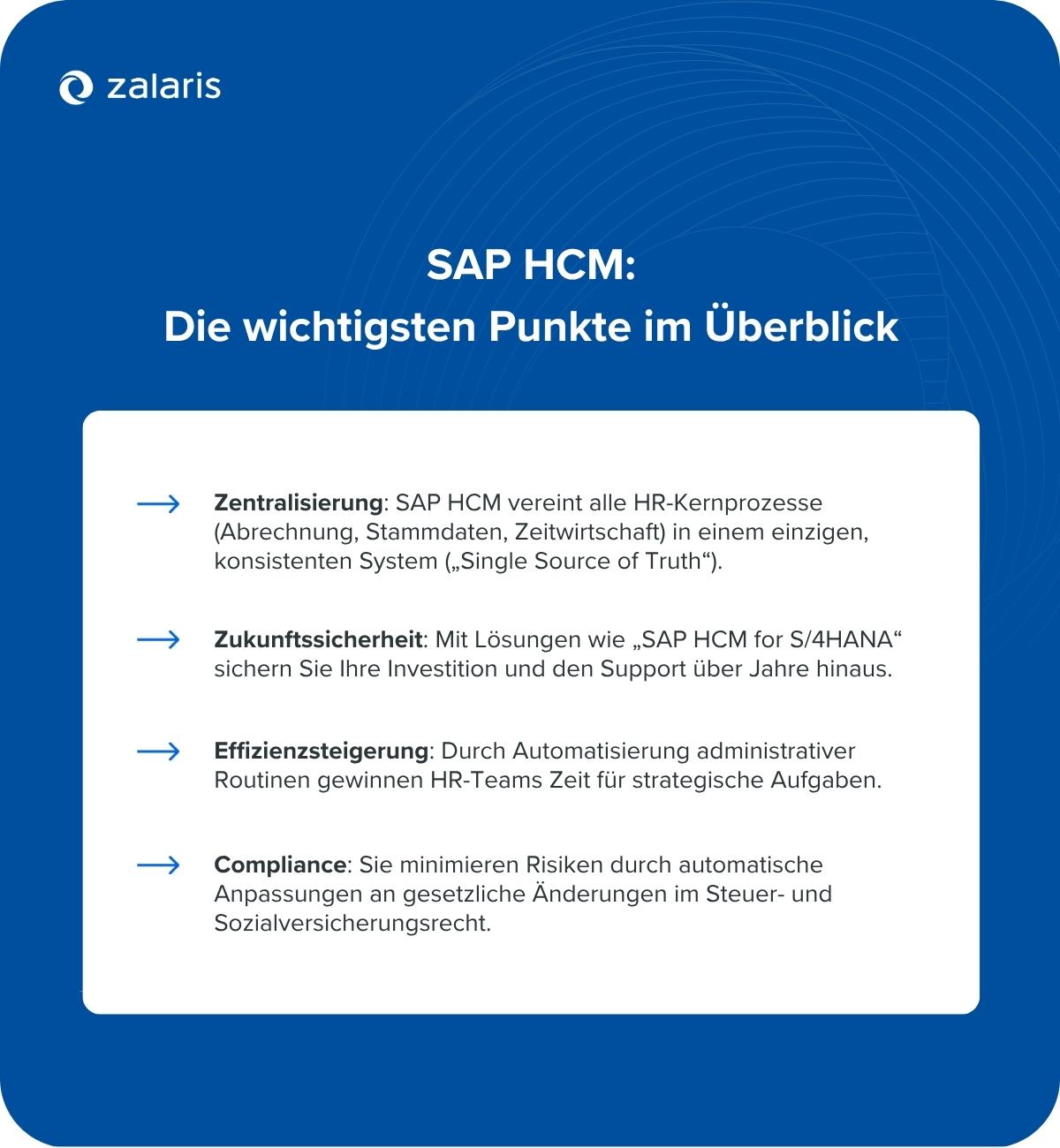 SAP HCM: Ein Überblick