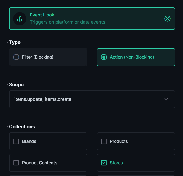New Flow Configuration
