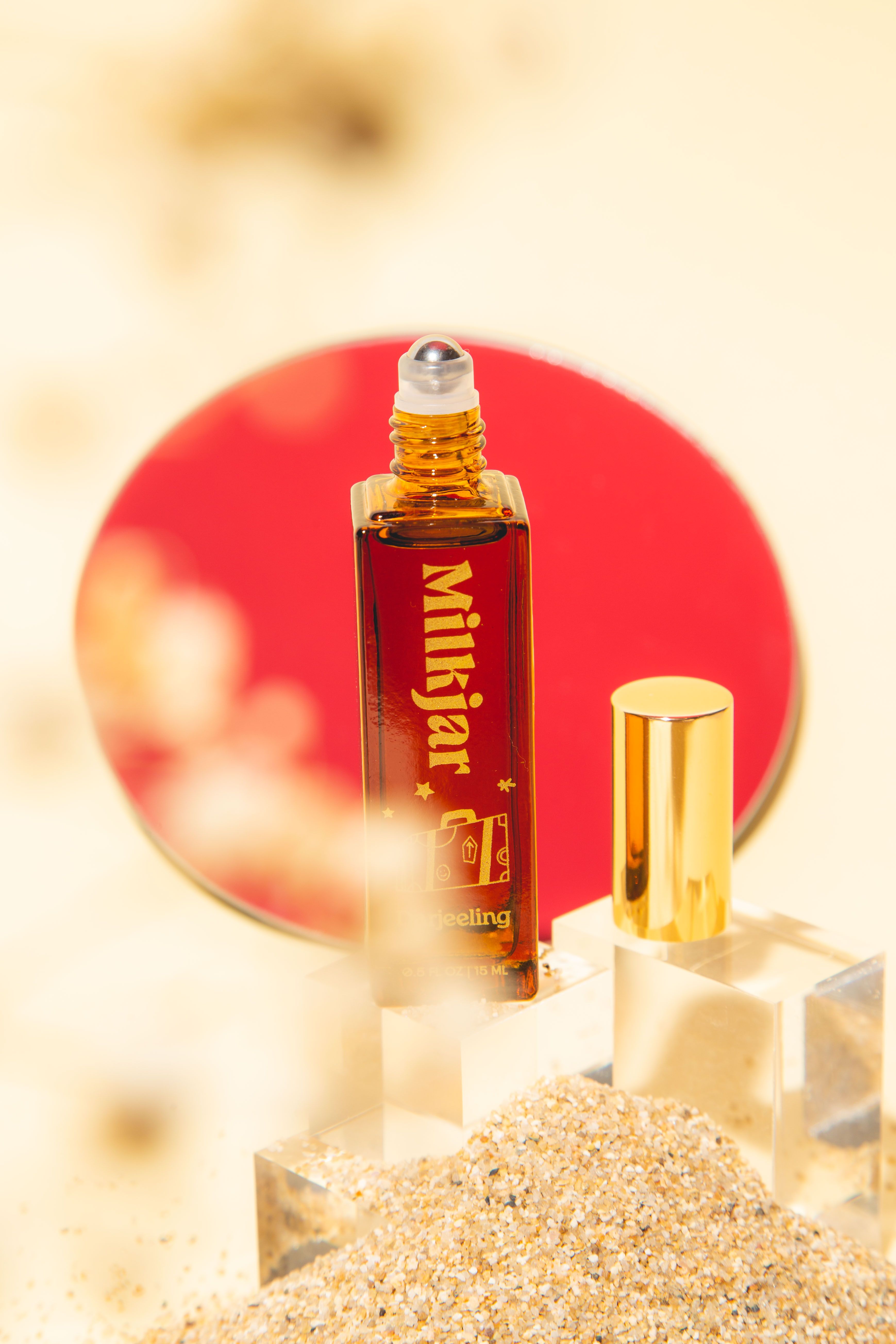 Darjeeling 20 mL Perfume Roller - Patchouli & Santal | Milk Jar Candle Co.