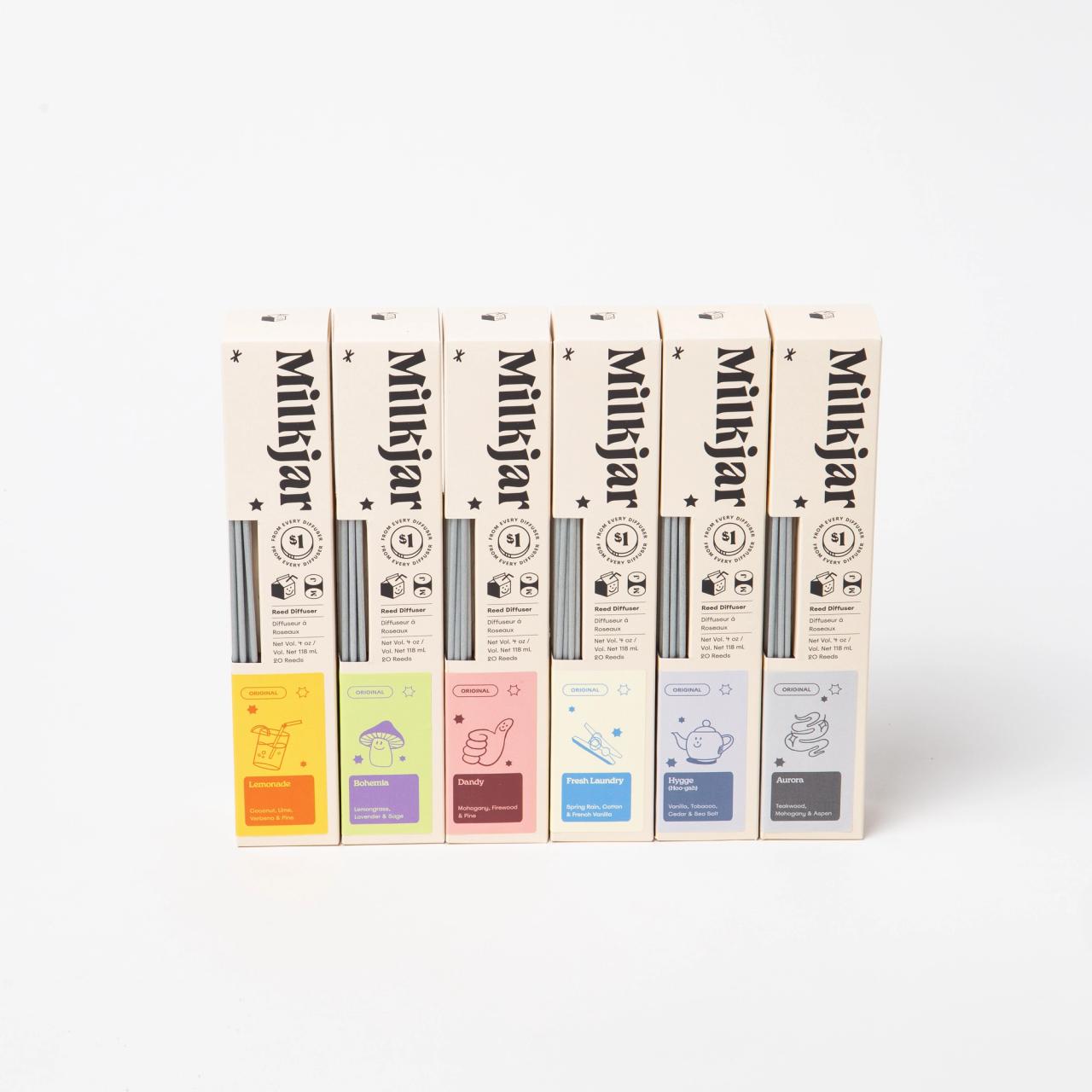 The Original Six Diffuser Bundle | Milk Jar Candle Co.