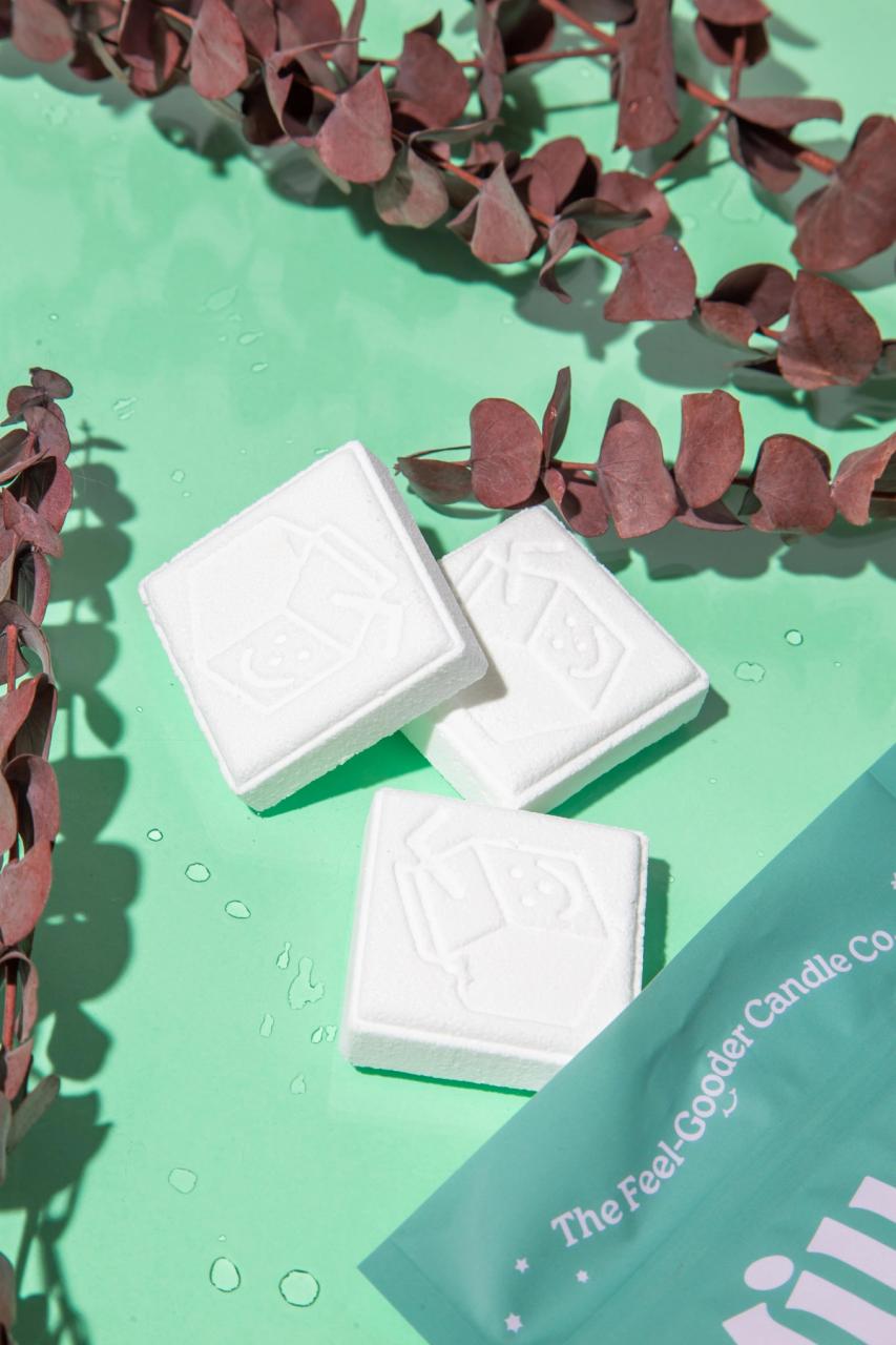 Woodland Essential Oil Shower Steamers - Eucalyptus, Rosemary ...