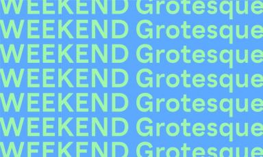 Weekend Grotesque typeface page thumbnail
