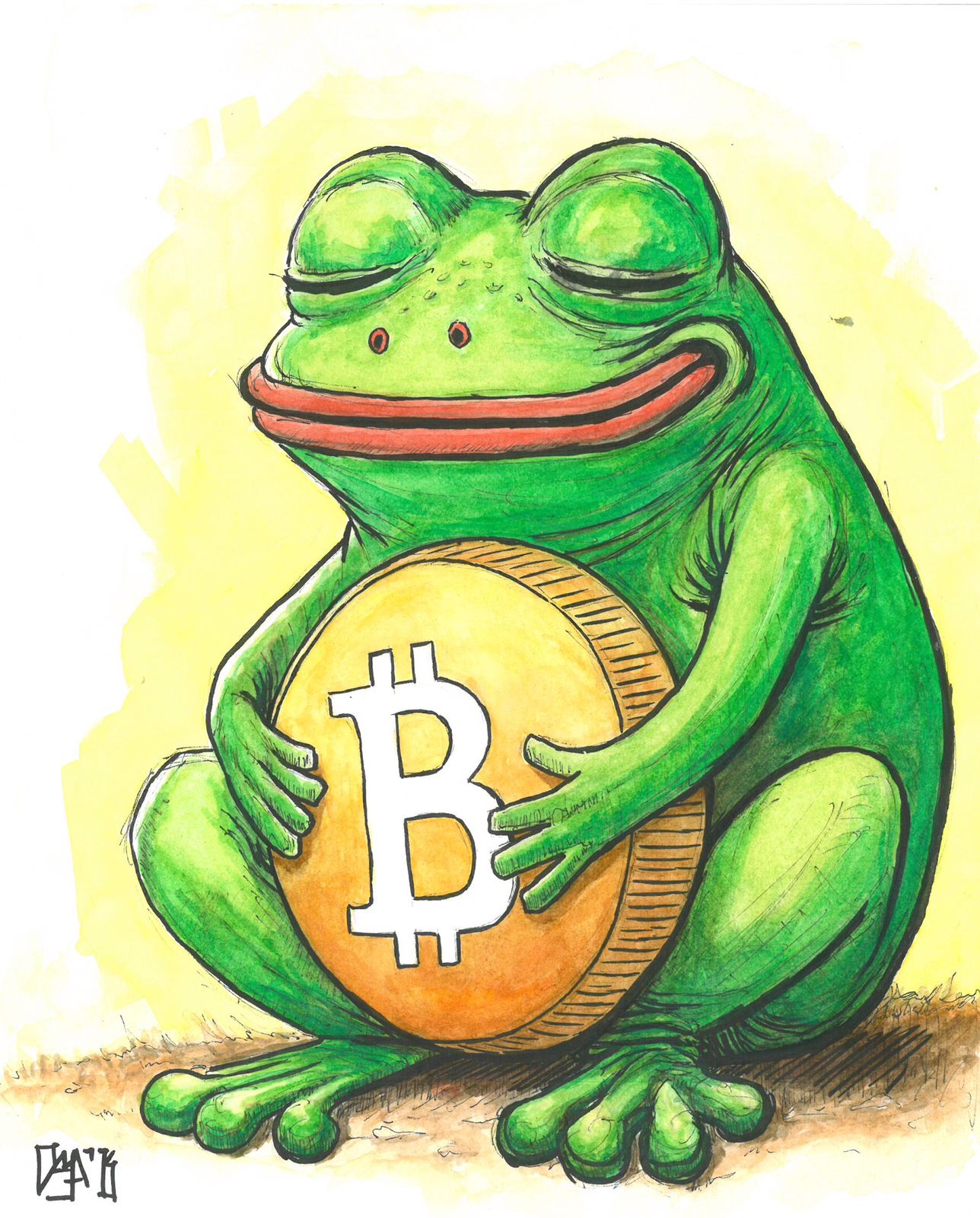 Pepe on Paper