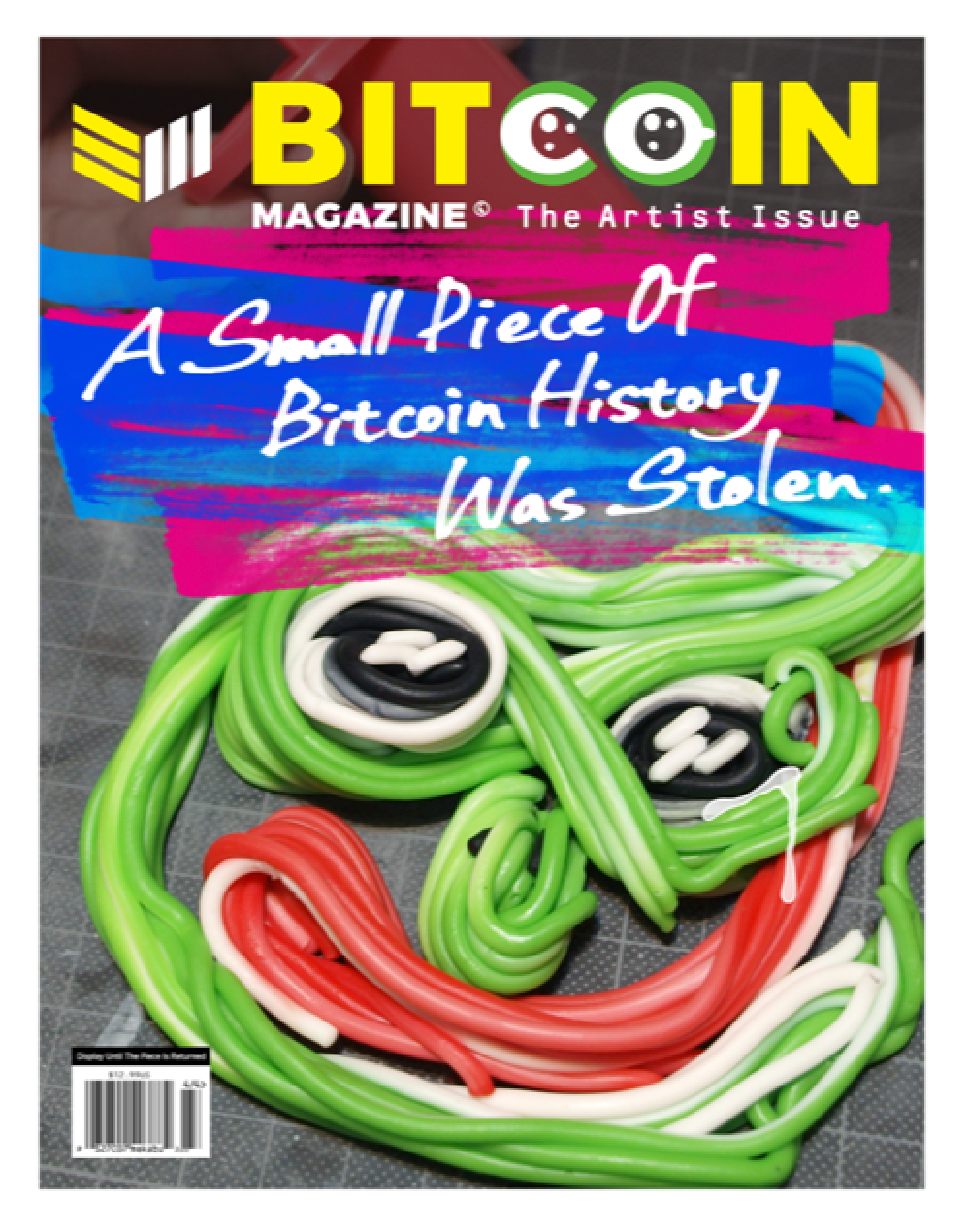 mekabu: FAKE Bitcoin Magazine Cover
